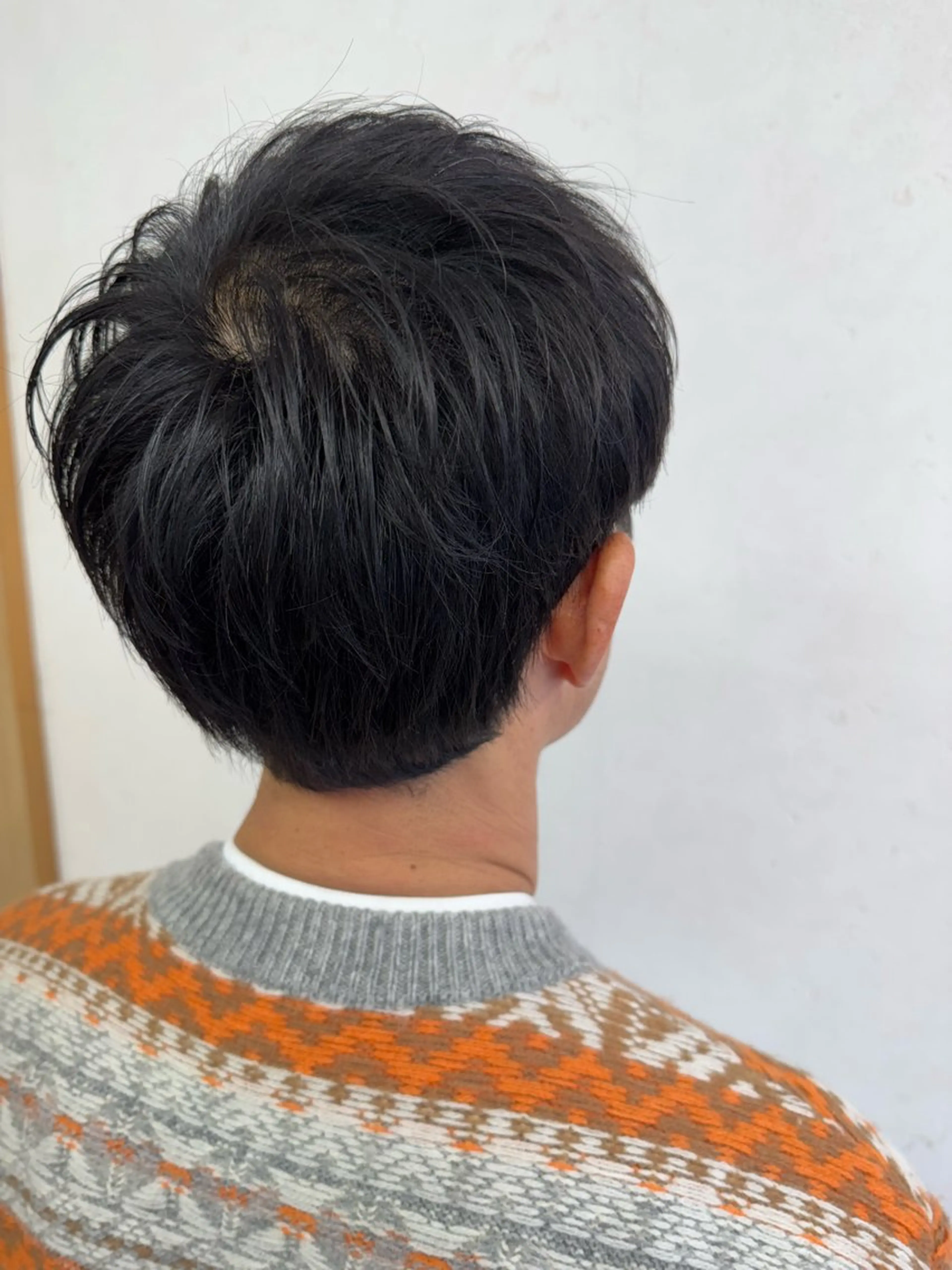 ショート メンズ カット パーマ/ハイトーン /吉田眞のヘアスタイル