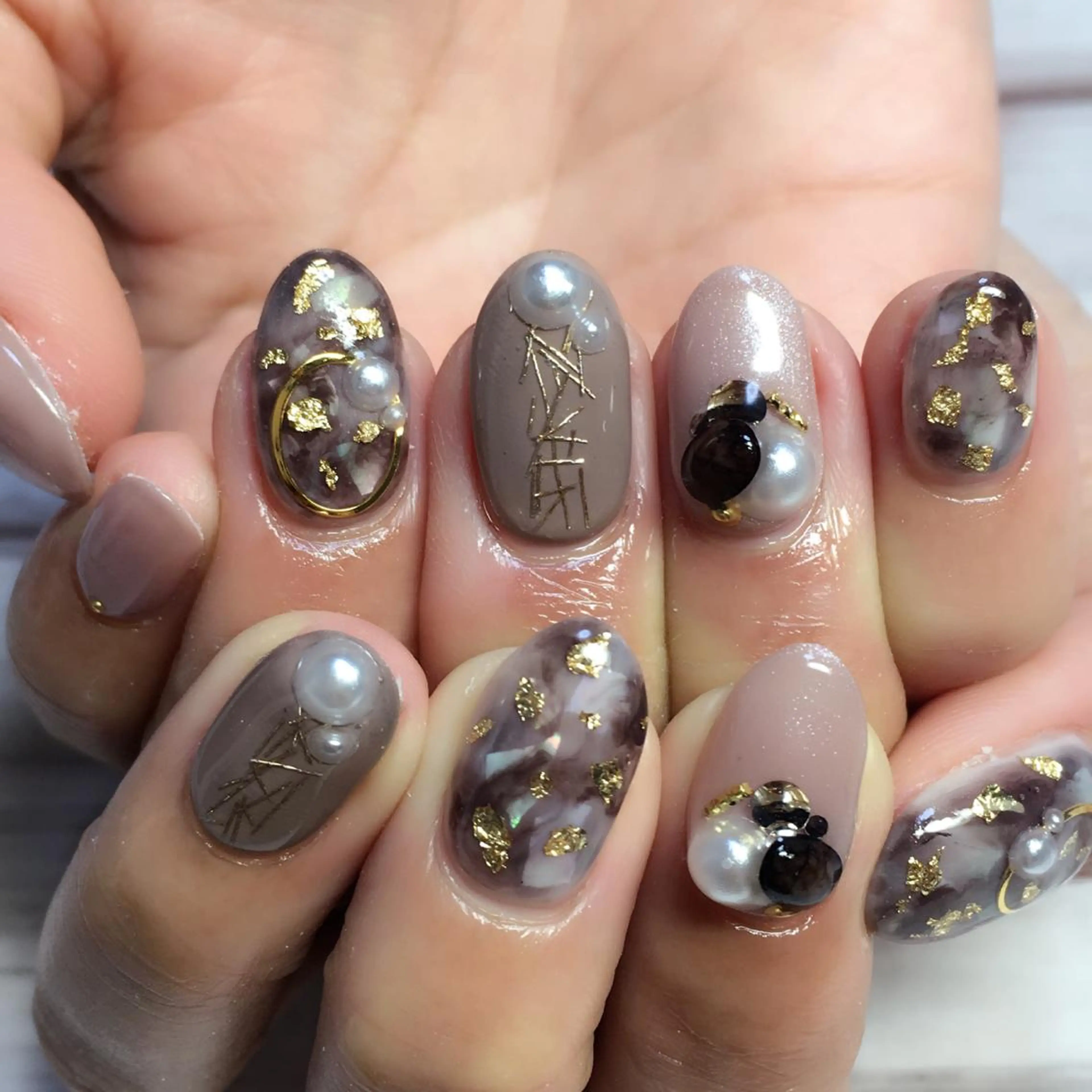 ネイル ハンドネイル ef nailのネイルデザイン