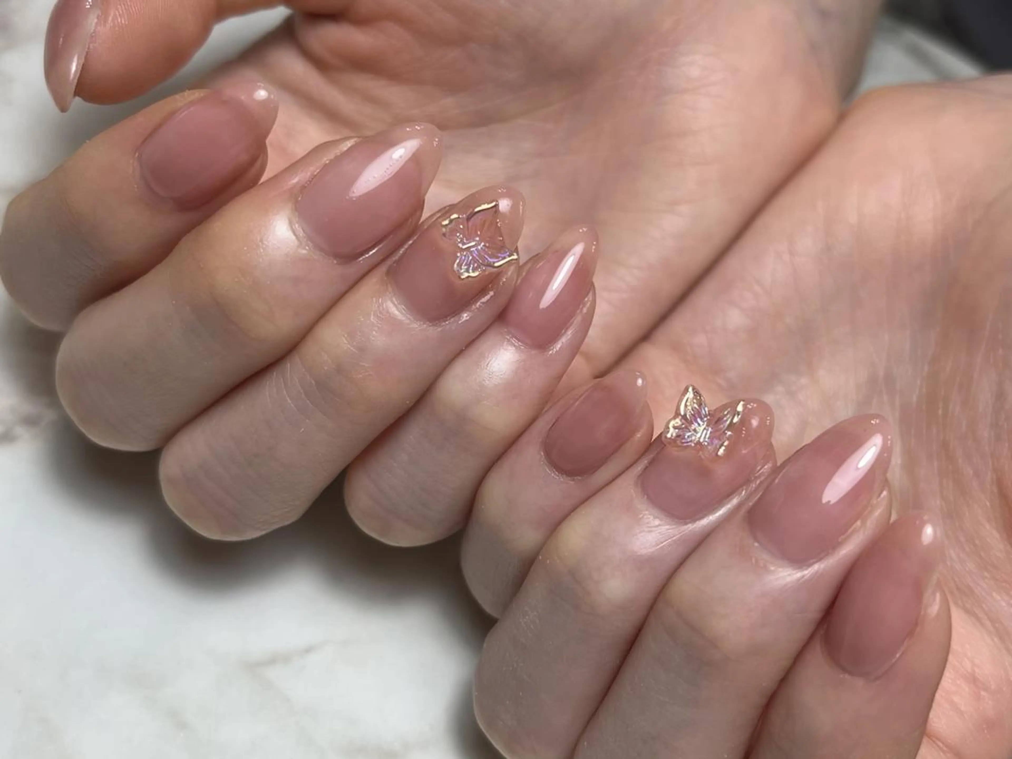 ネイル ワンカラーネイル Ellie Nail Honamiのネイルデザイン