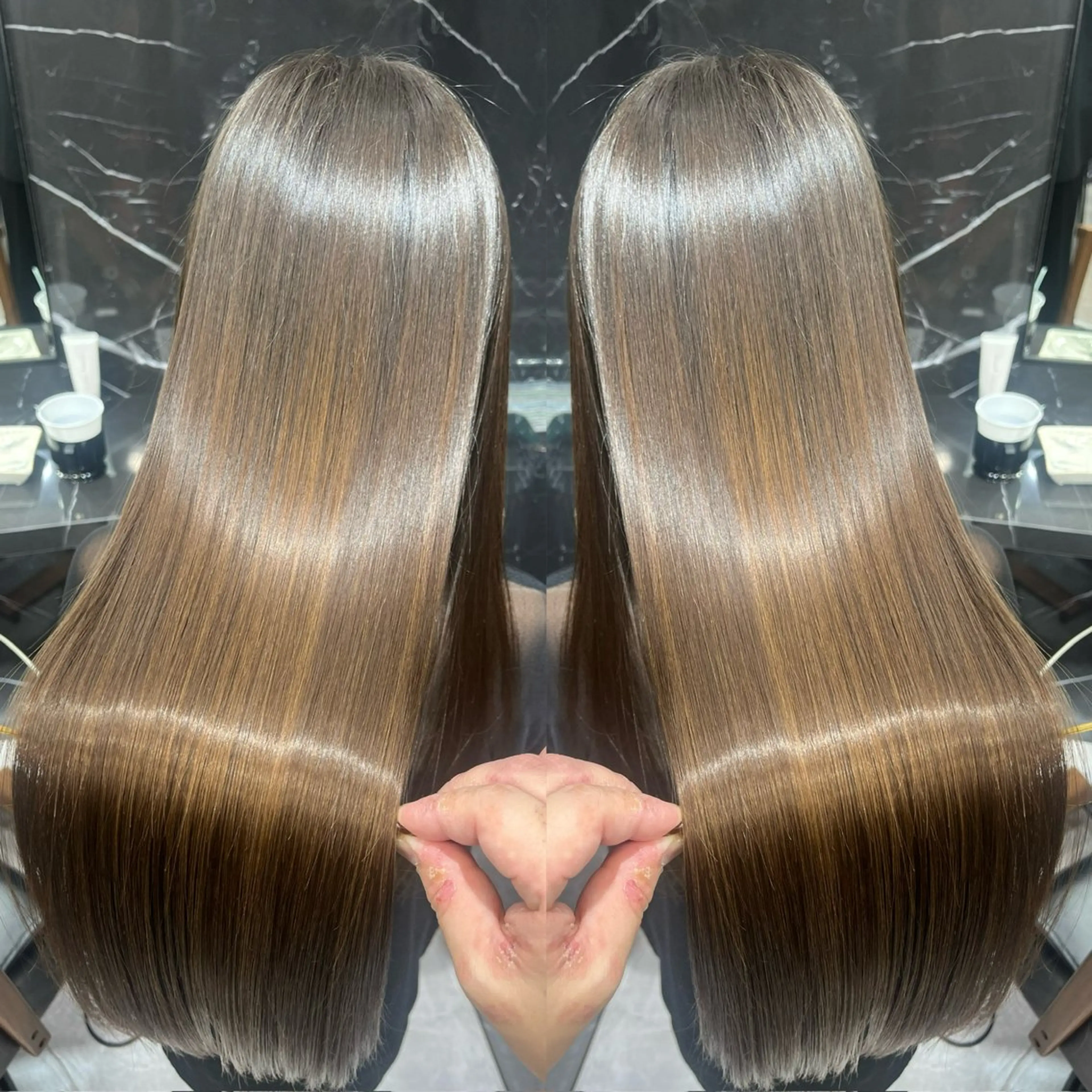 ロング くせ毛 SALOWIN神戸三宮Suite店所属・神戸本格派髪質改善 /MITSUKIのヘアスタイル