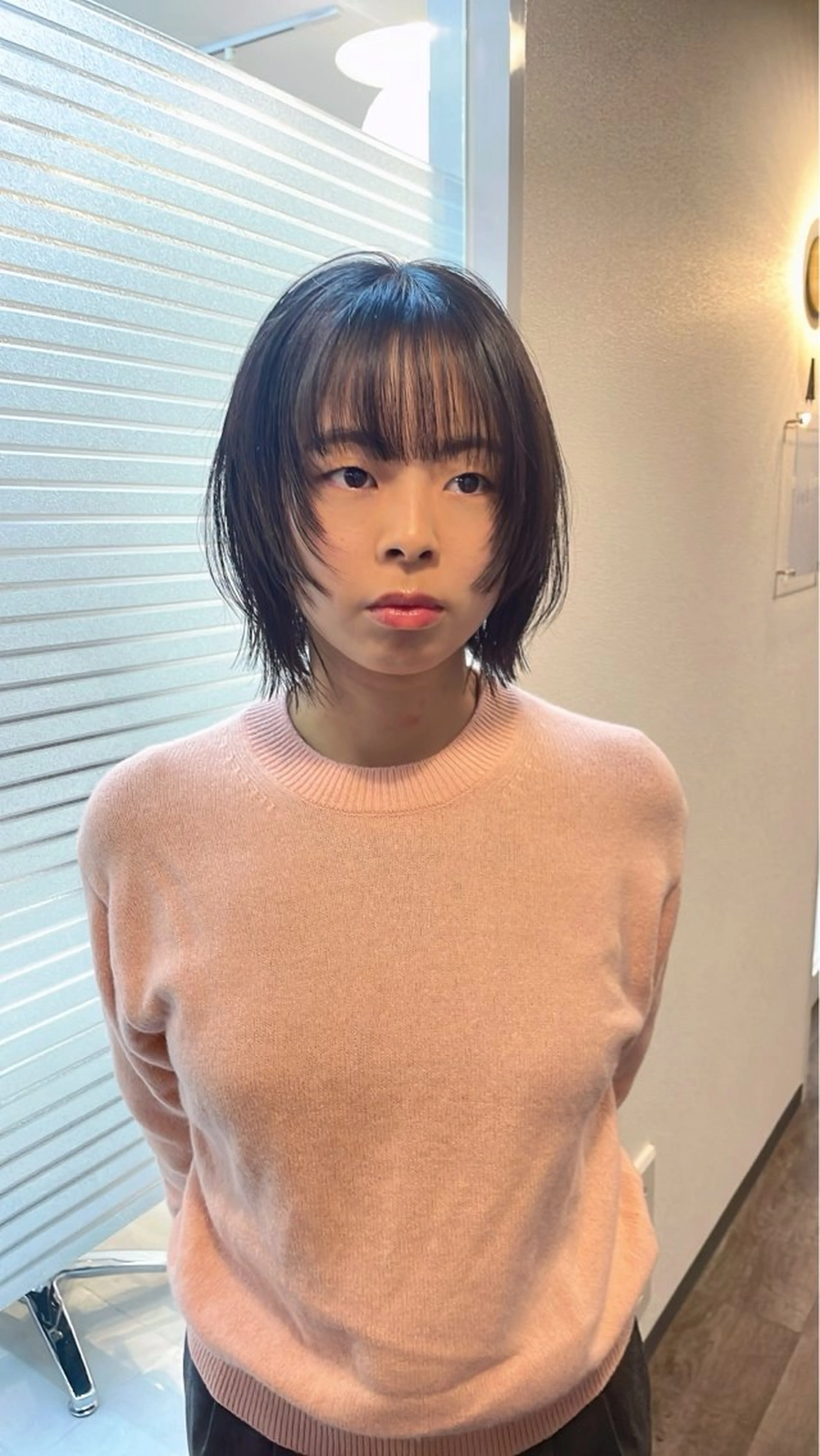 ショート カラー ヘアカラー iet.所属・ウルフ/ボブ/耳ツボ ジュエリー◎ricoのヘアスタイル
