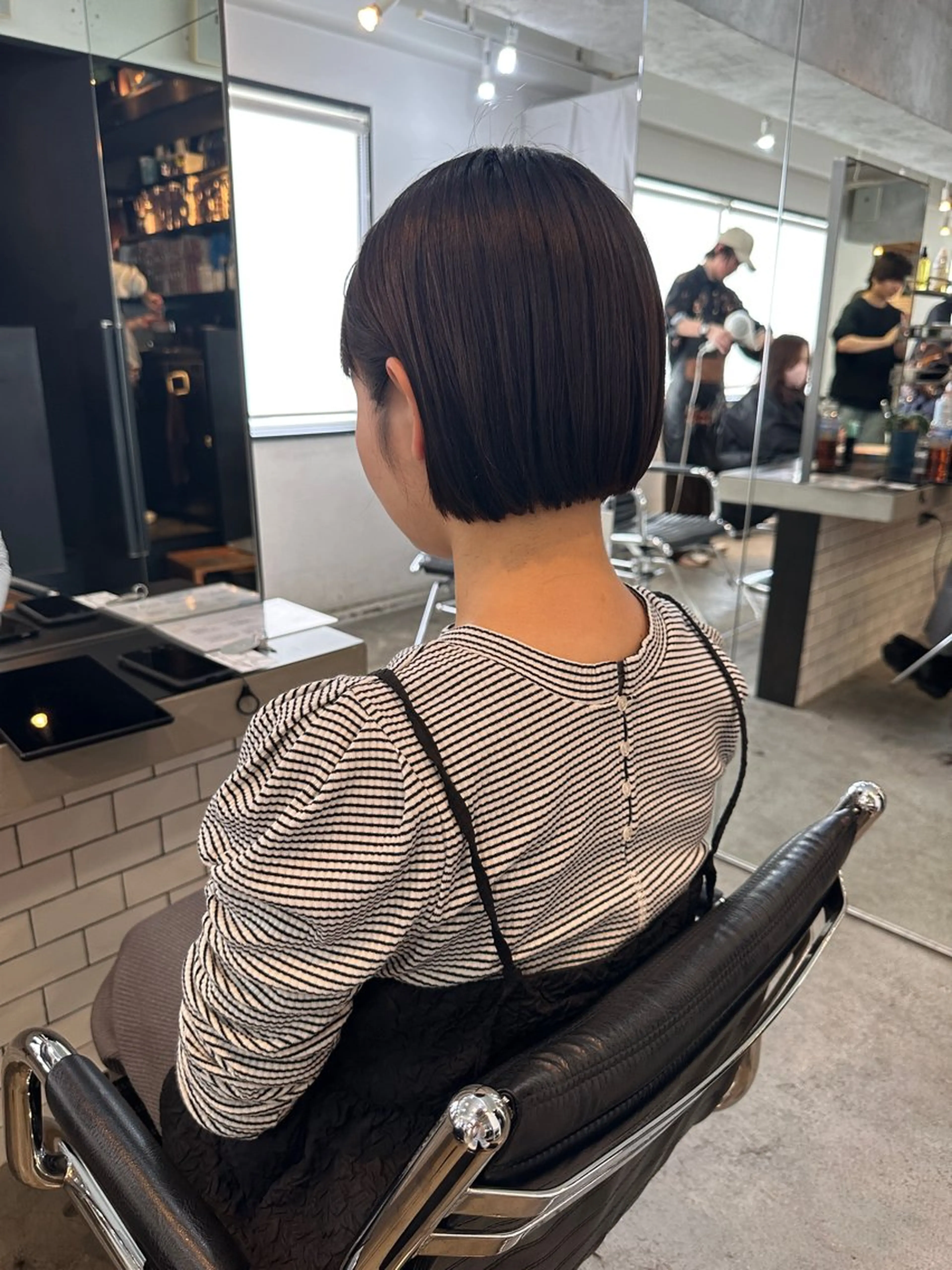 ショート カラー ボブ カット トリートメント stylist/蛯谷 珠里のヘアスタイル