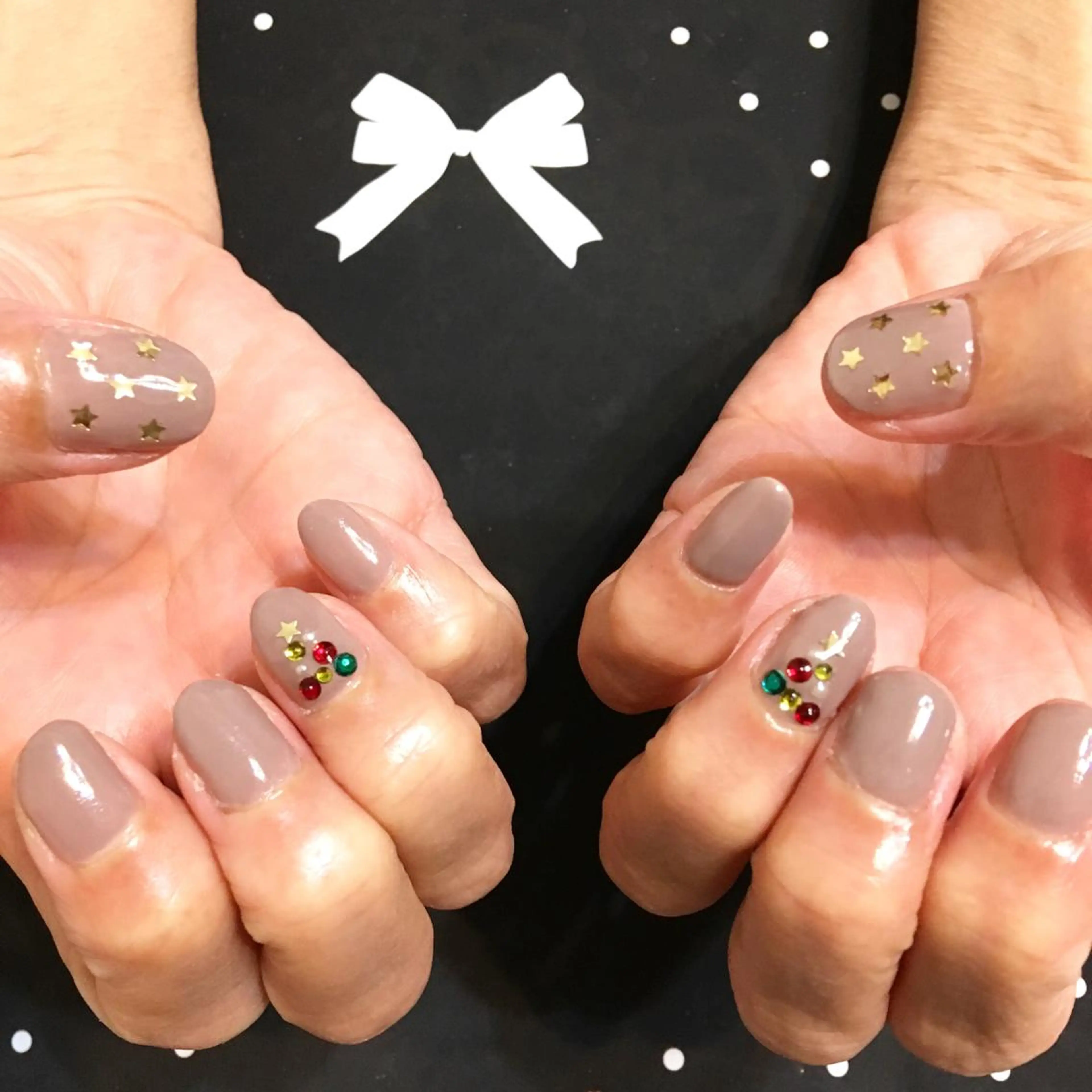 ネイル アートネイル 冬ネイル クリスマス ハンドネイル フットネイル 🌈KANÅKO 🌈のネイルデザイン