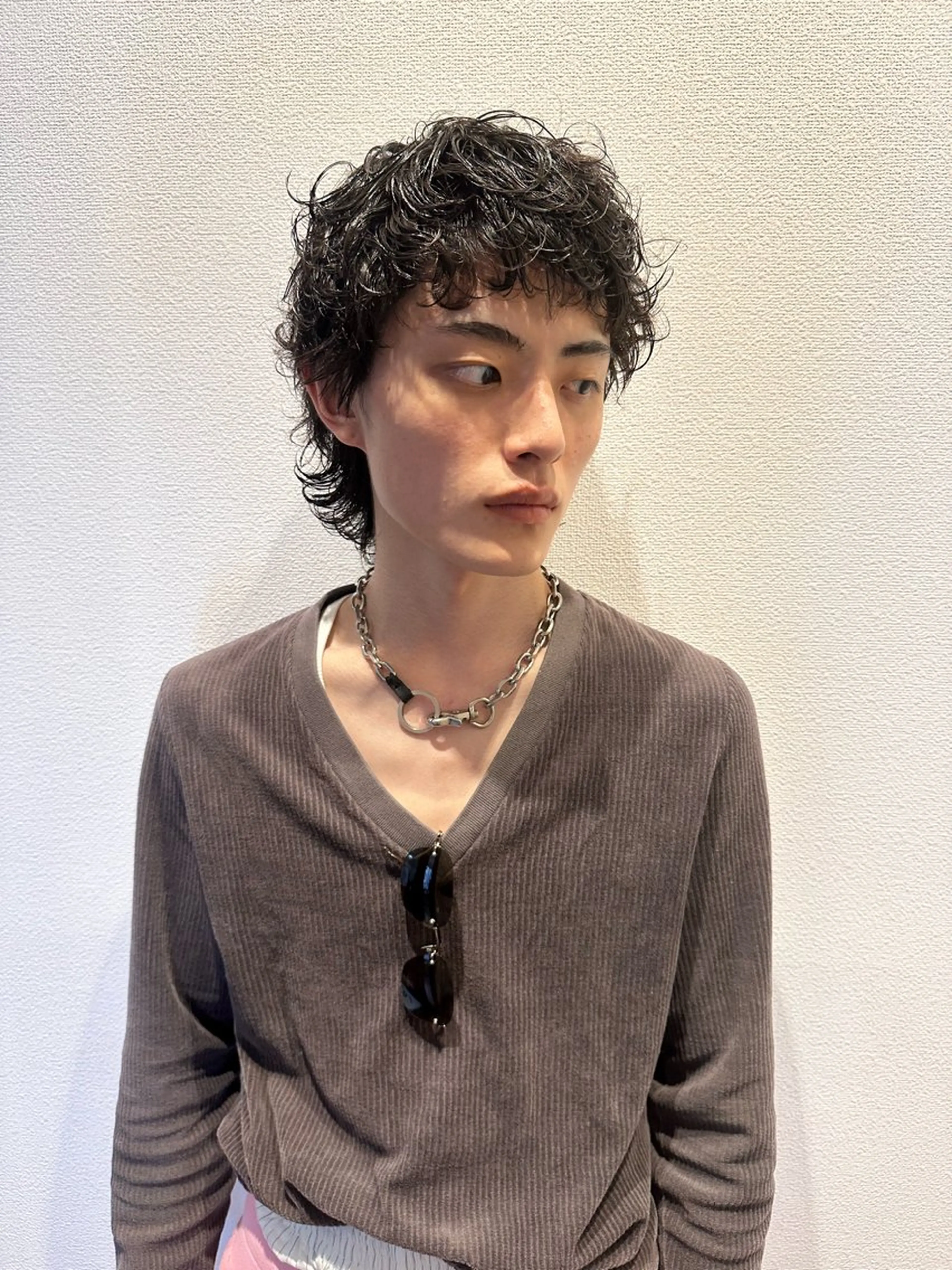 パーマ メンズ メンズパーマ カット パーマ パーマ 大須美容師 ぱるのヘアスタイル