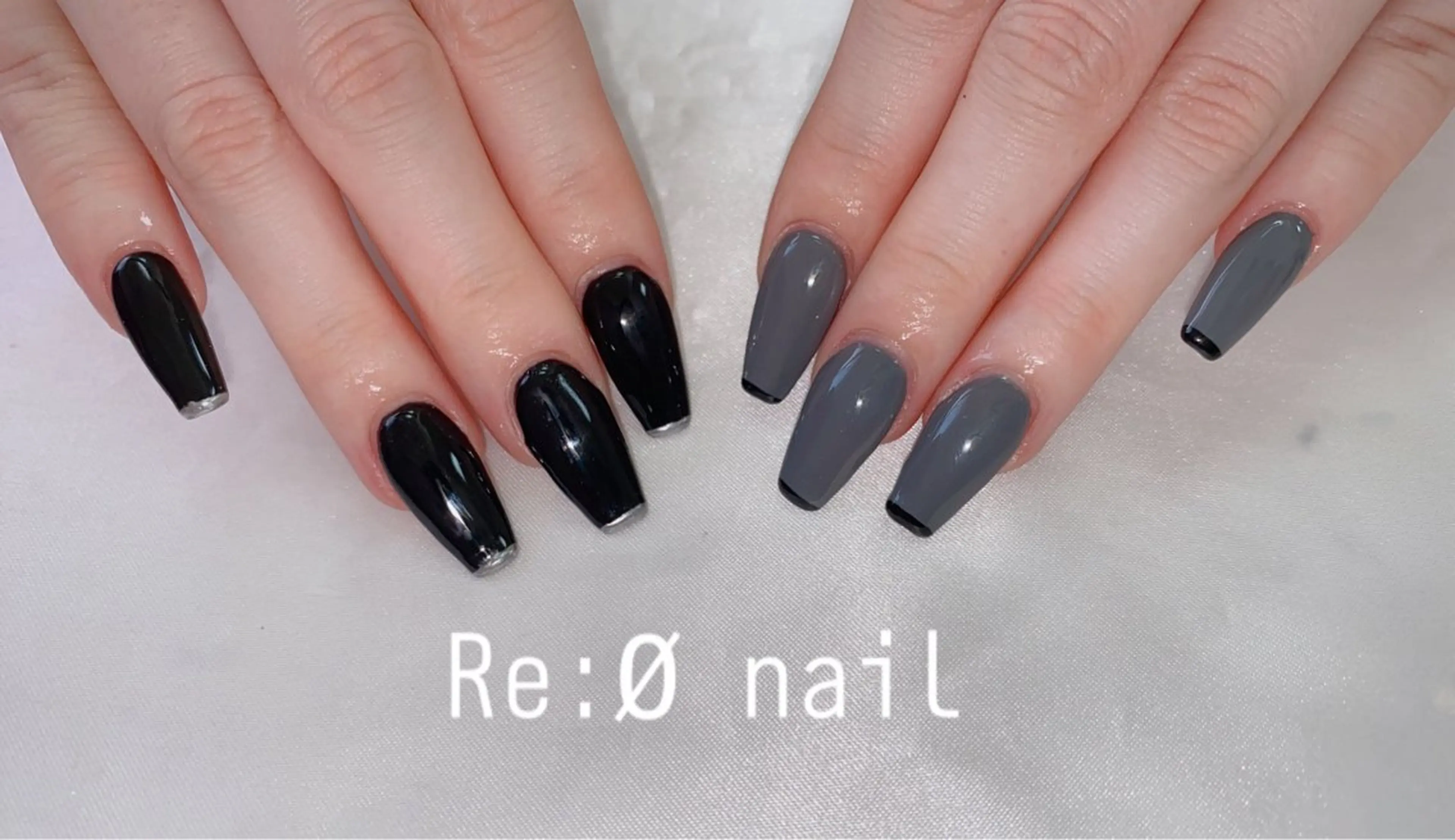 ネイル ハンドネイル Re:Ø nail 🩵TSUJIのネイルデザイン