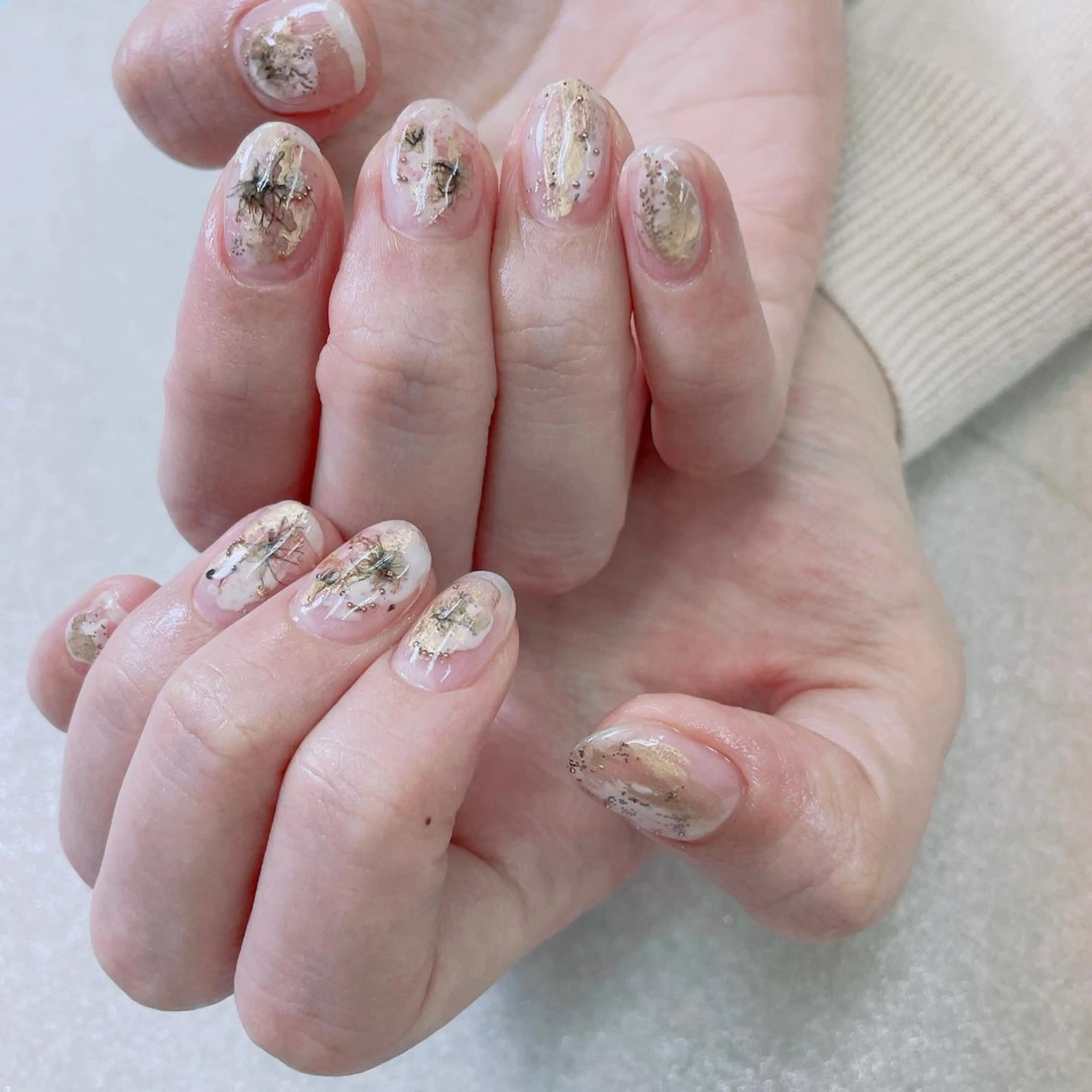 ネイル アートネイル A85G ayakoのネイルデザイン