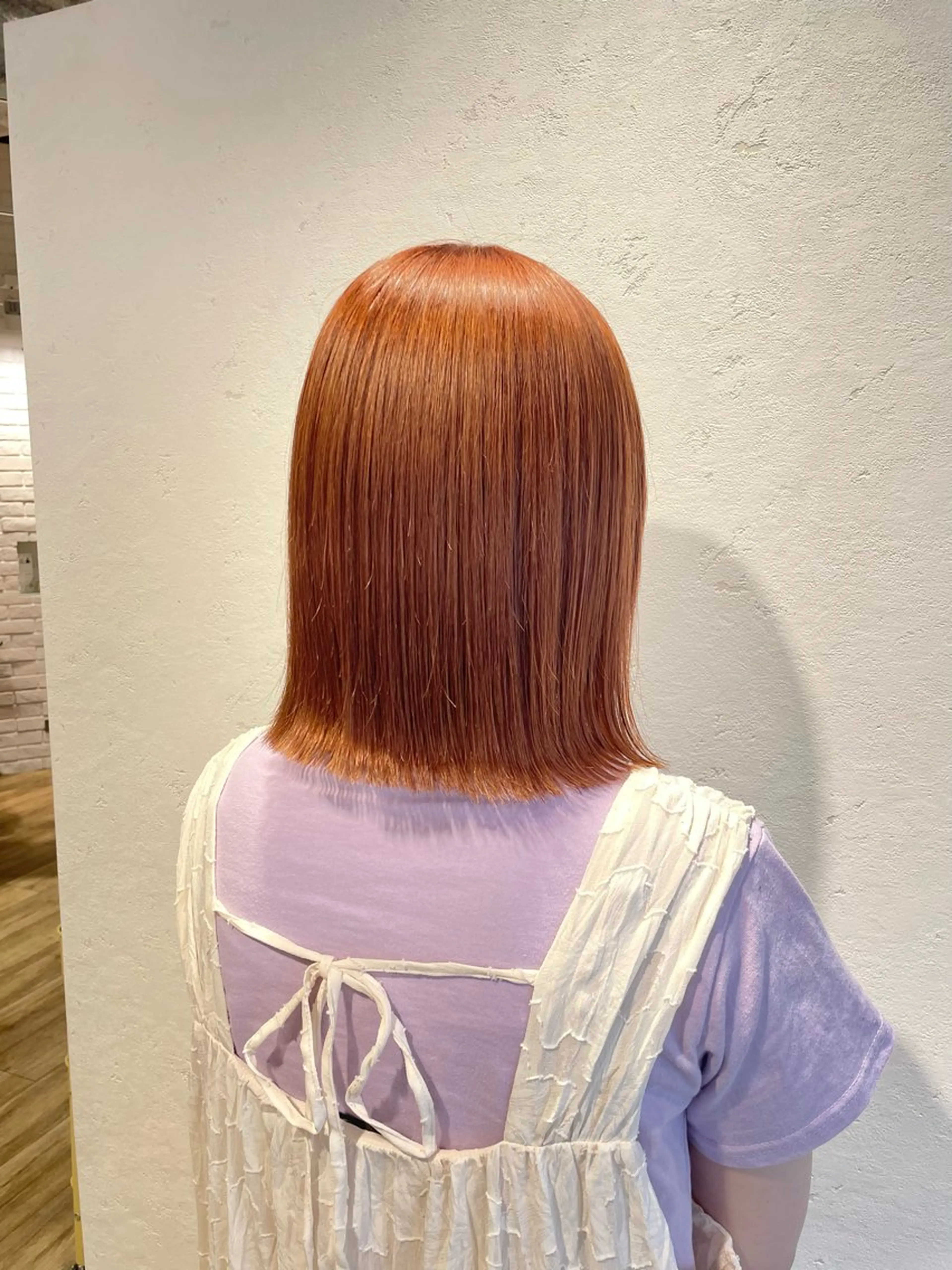 セミロング N＋所属・前田 菜奈子のヘアスタイル