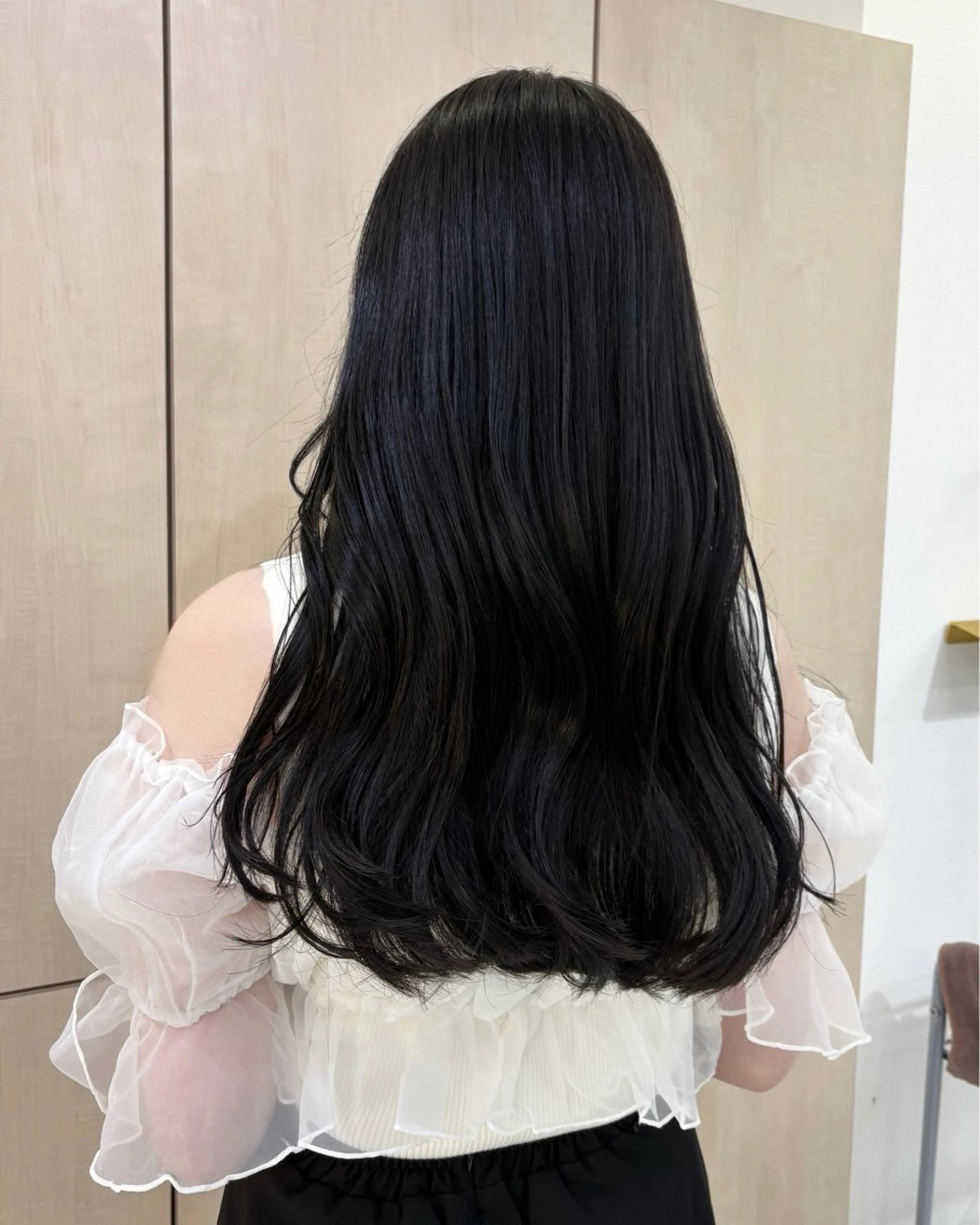 セミロング カラー ヘアカラー 横浜美容室/透明感 カラー/レイヤーのヘアスタイル