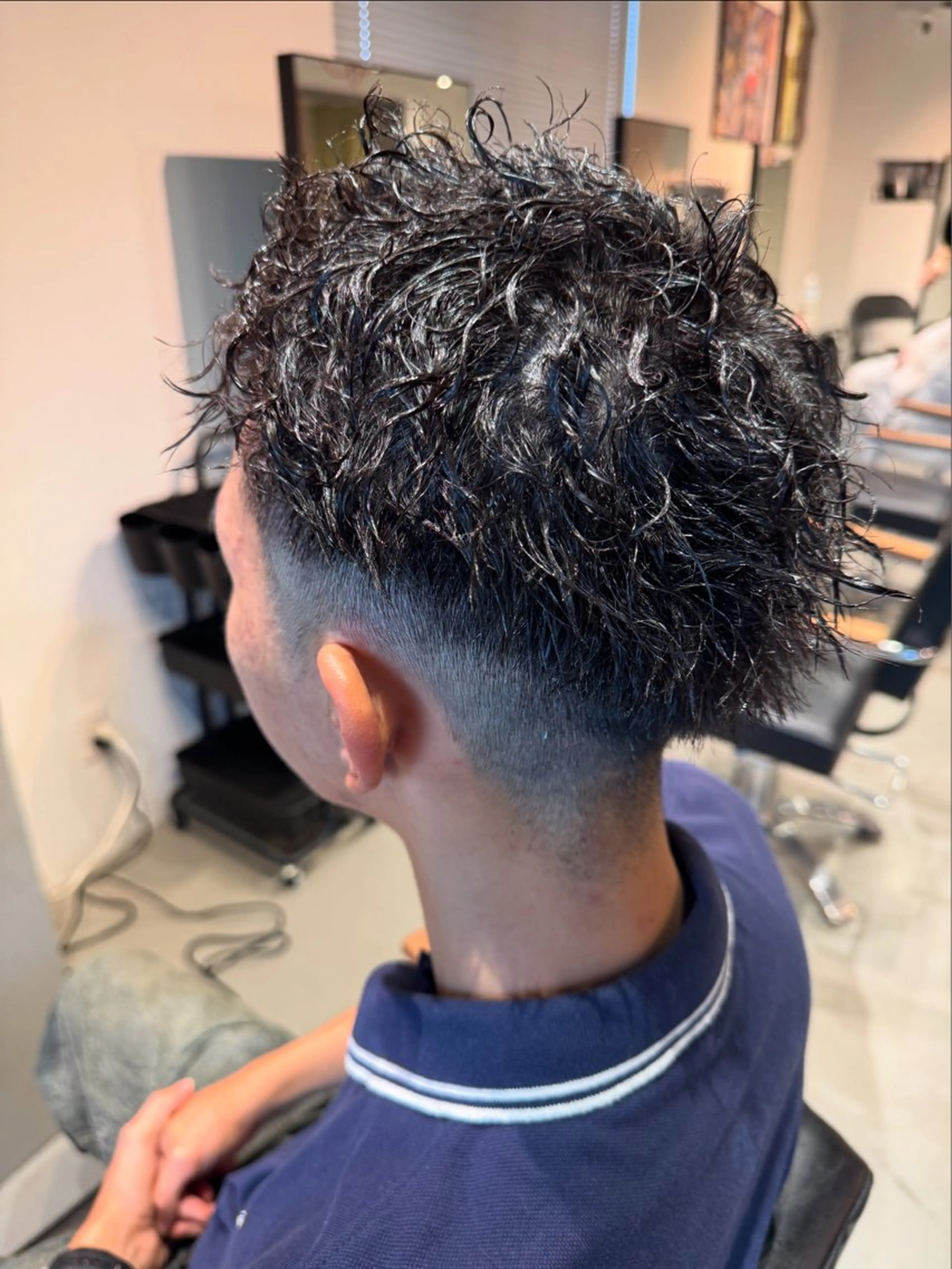 ショート パーマ メンズ パーマ職人 Mizukiのヘアスタイル