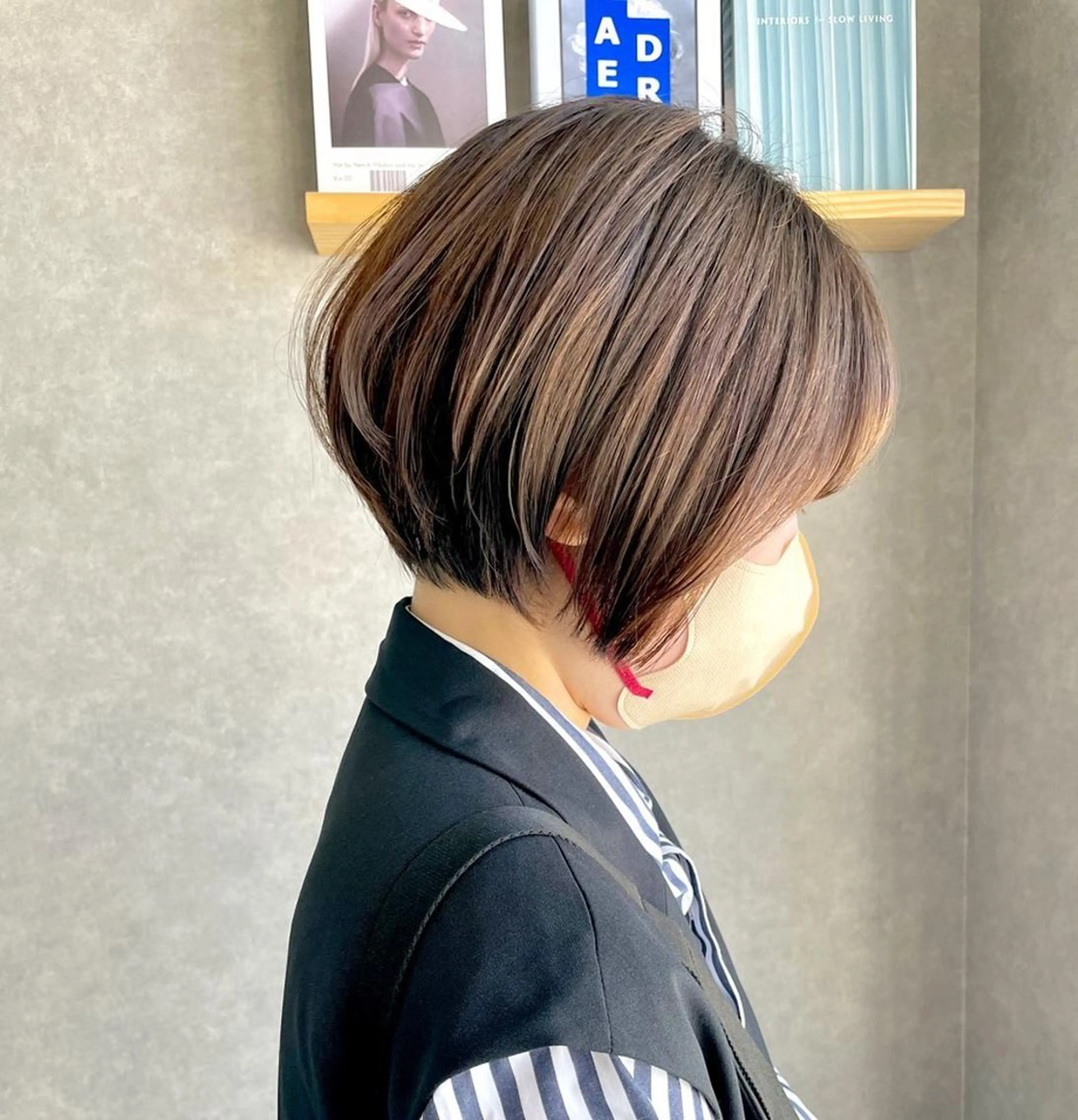 ショート ショートヘア 河原 亮のヘアスタイル