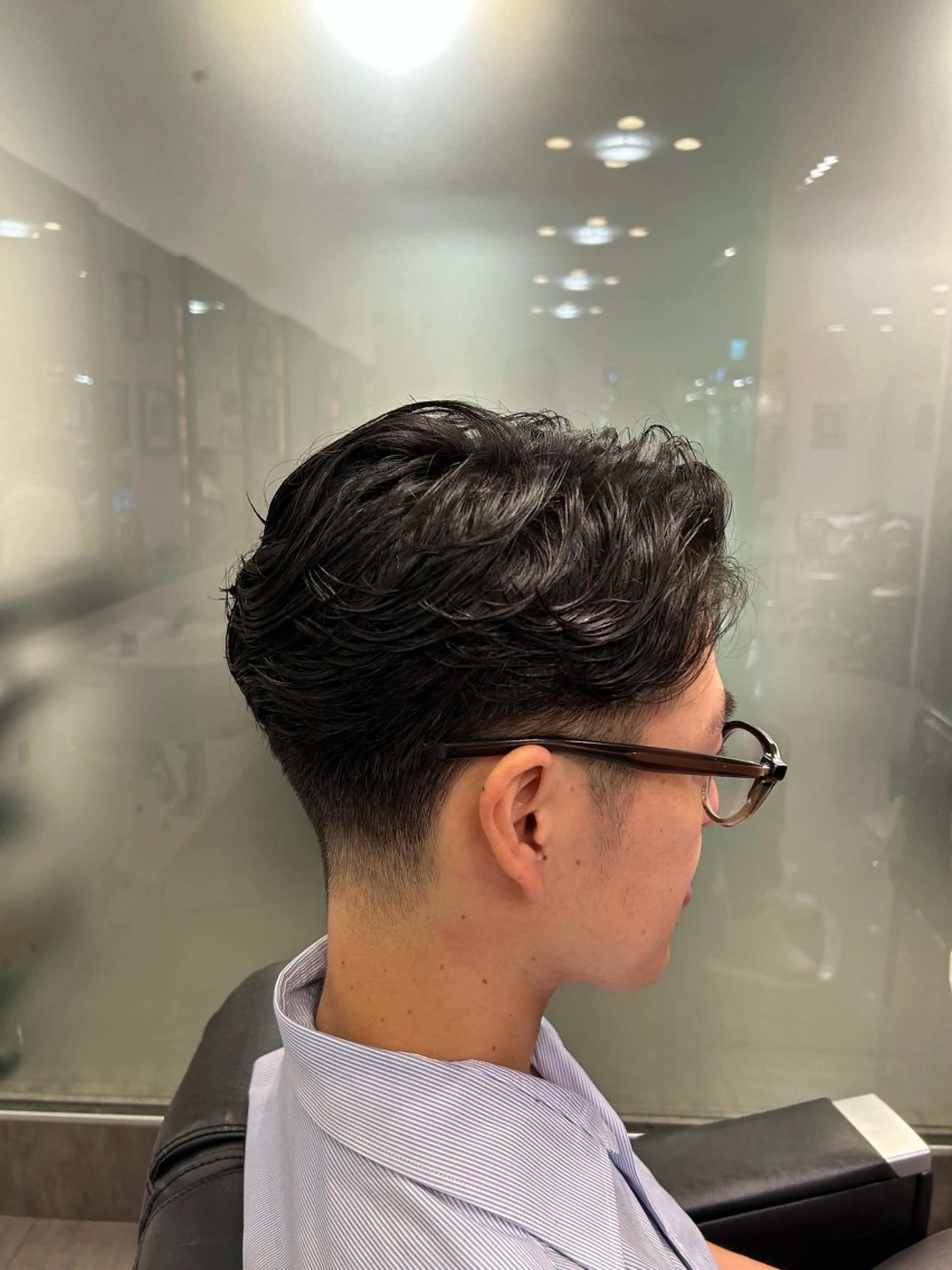 ショート メンズ スカイシープレイス所属・金田 和大のヘアスタイル
