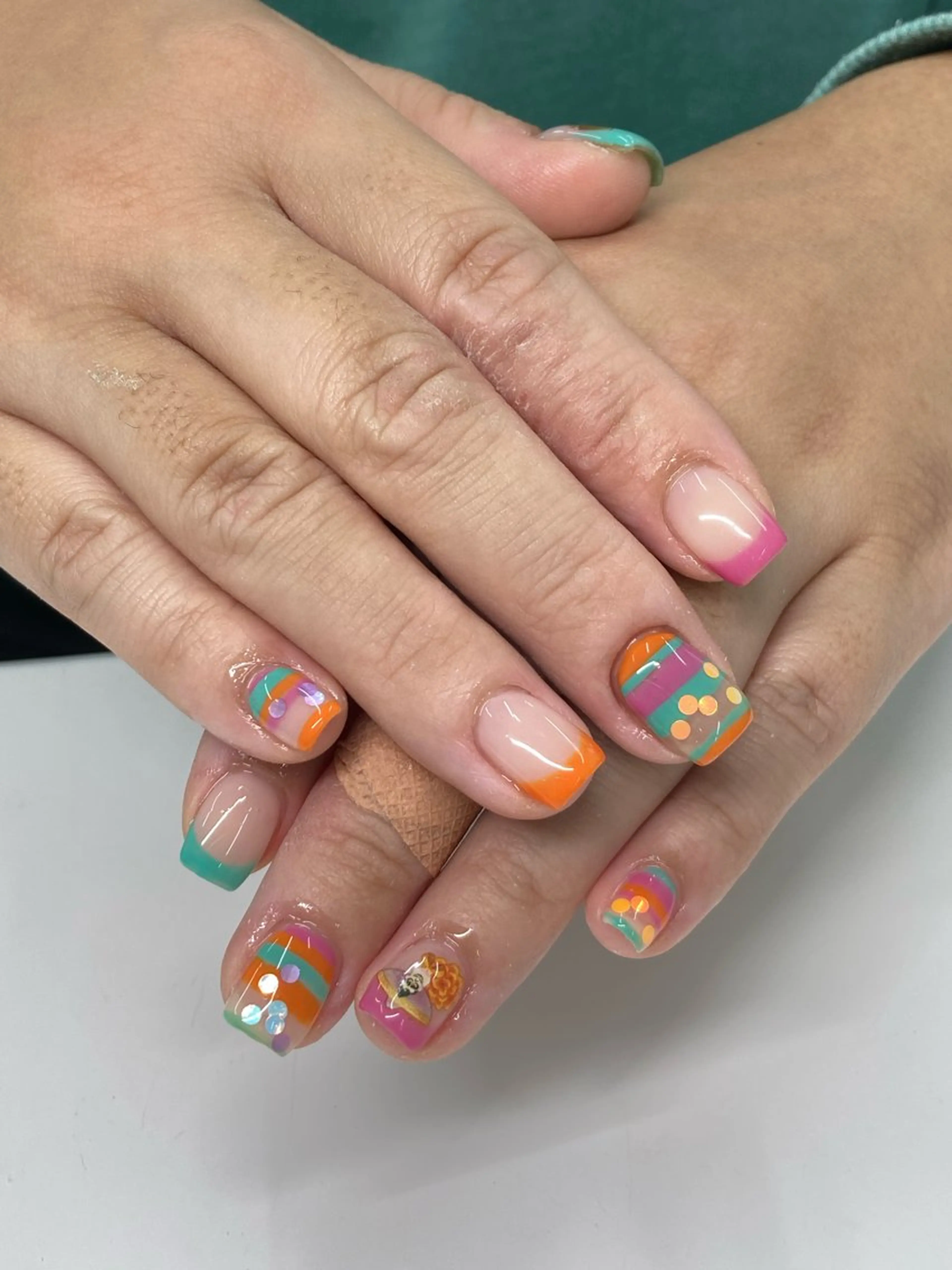 ネイル 持ち込み Nail Total beauty salon Laki所属・佐々木 優花のネイルデザイン