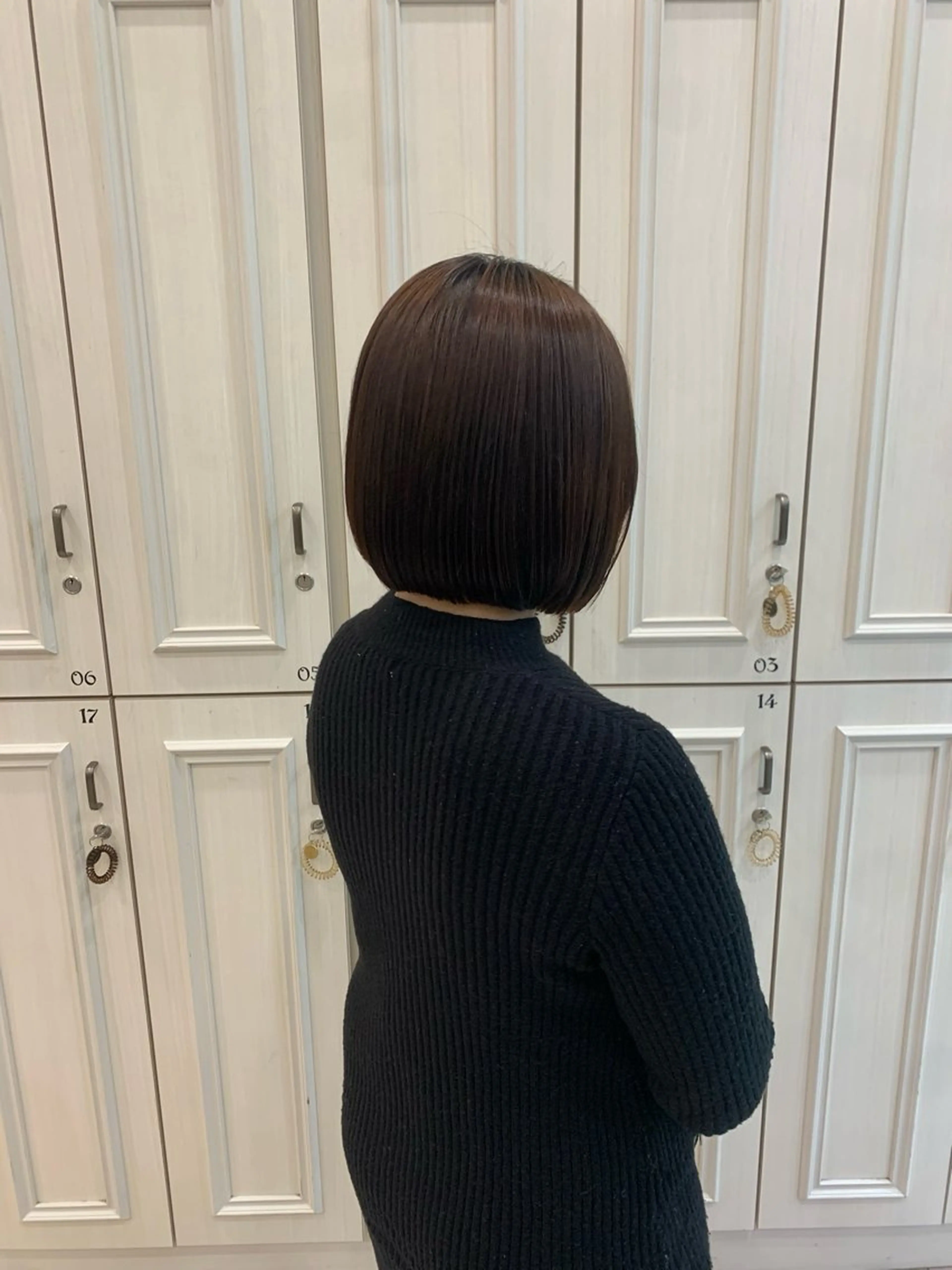 🌱ボブカット+縮毛矯正の写真