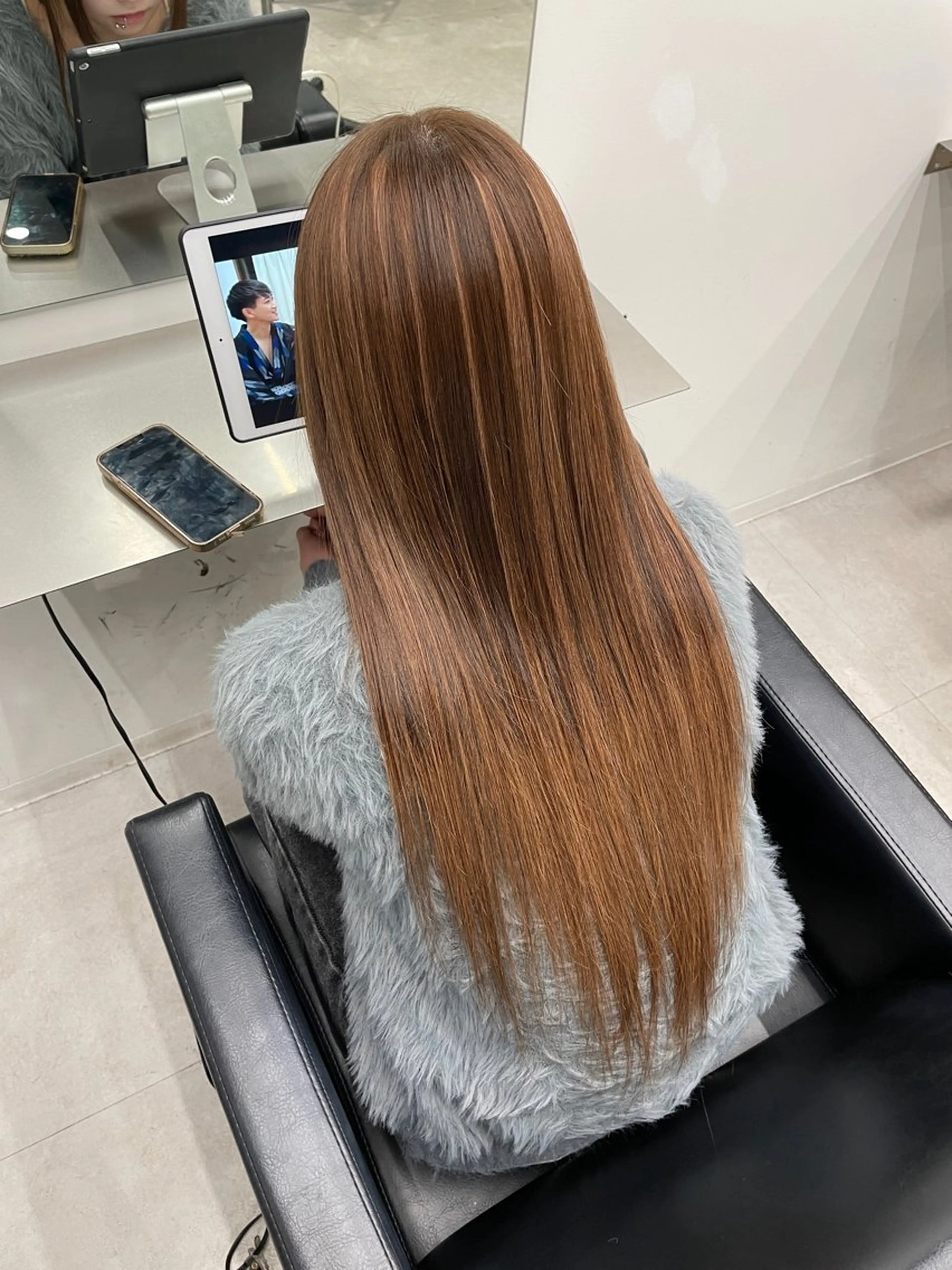 ロング レイヤーカット エクステ MIHO☾·̩͙⋆ Kroのヘアスタイル