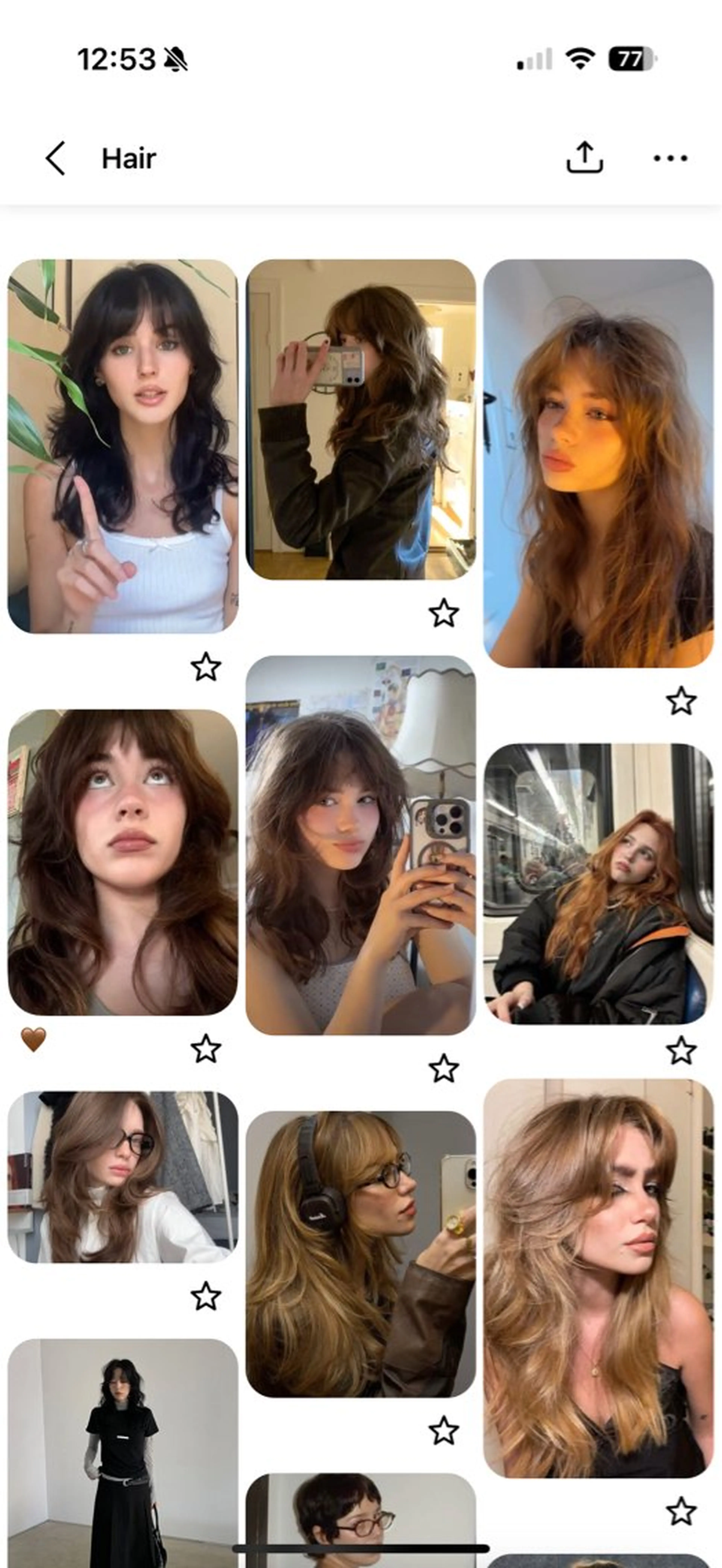 セミロング レイヤーカット カット ヘアカラー レイヤーカット\ウル フ　chinatsuのヘアスタイル