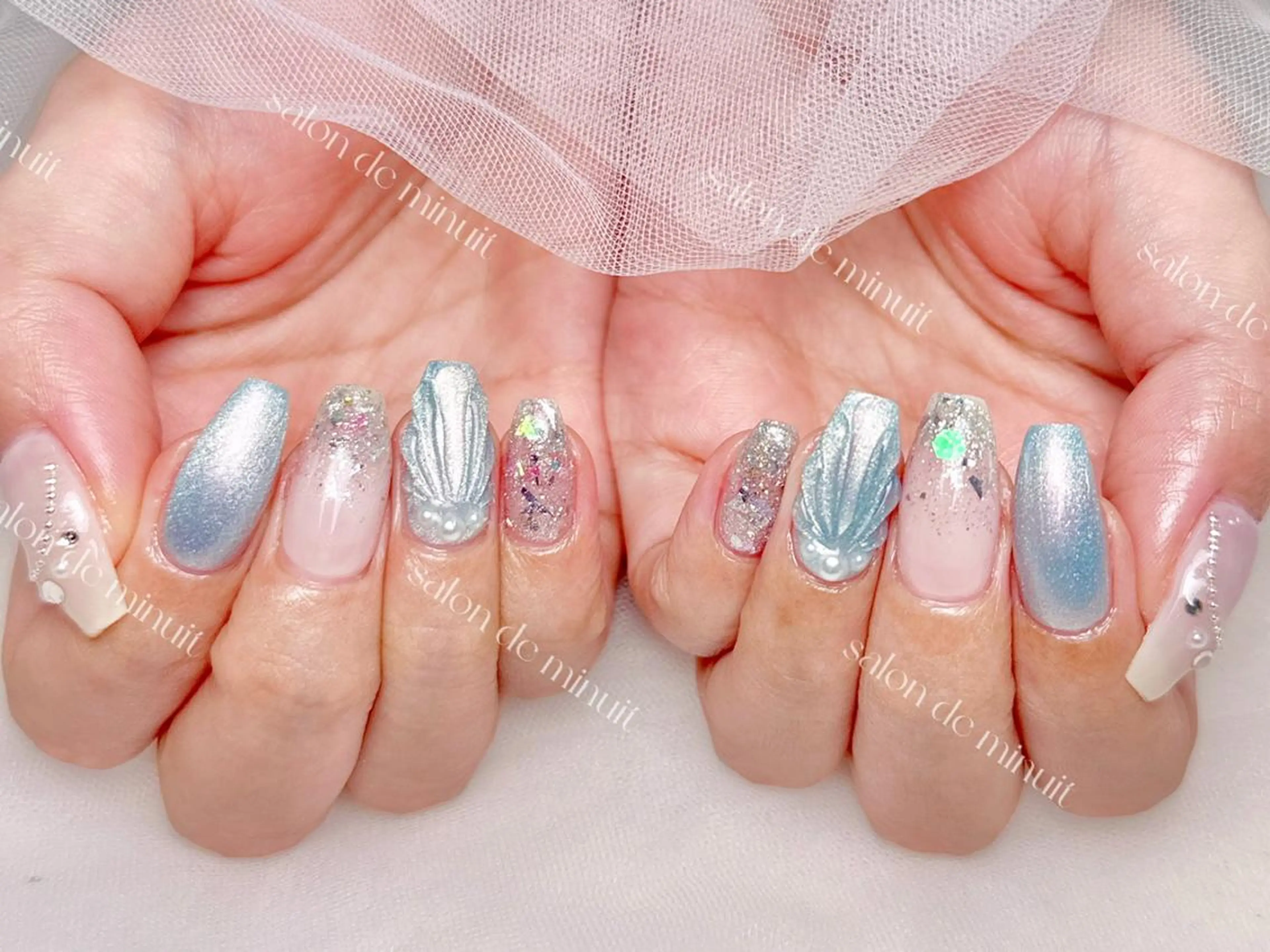ネイル Salon de Minuit🦩のネイルデザイン