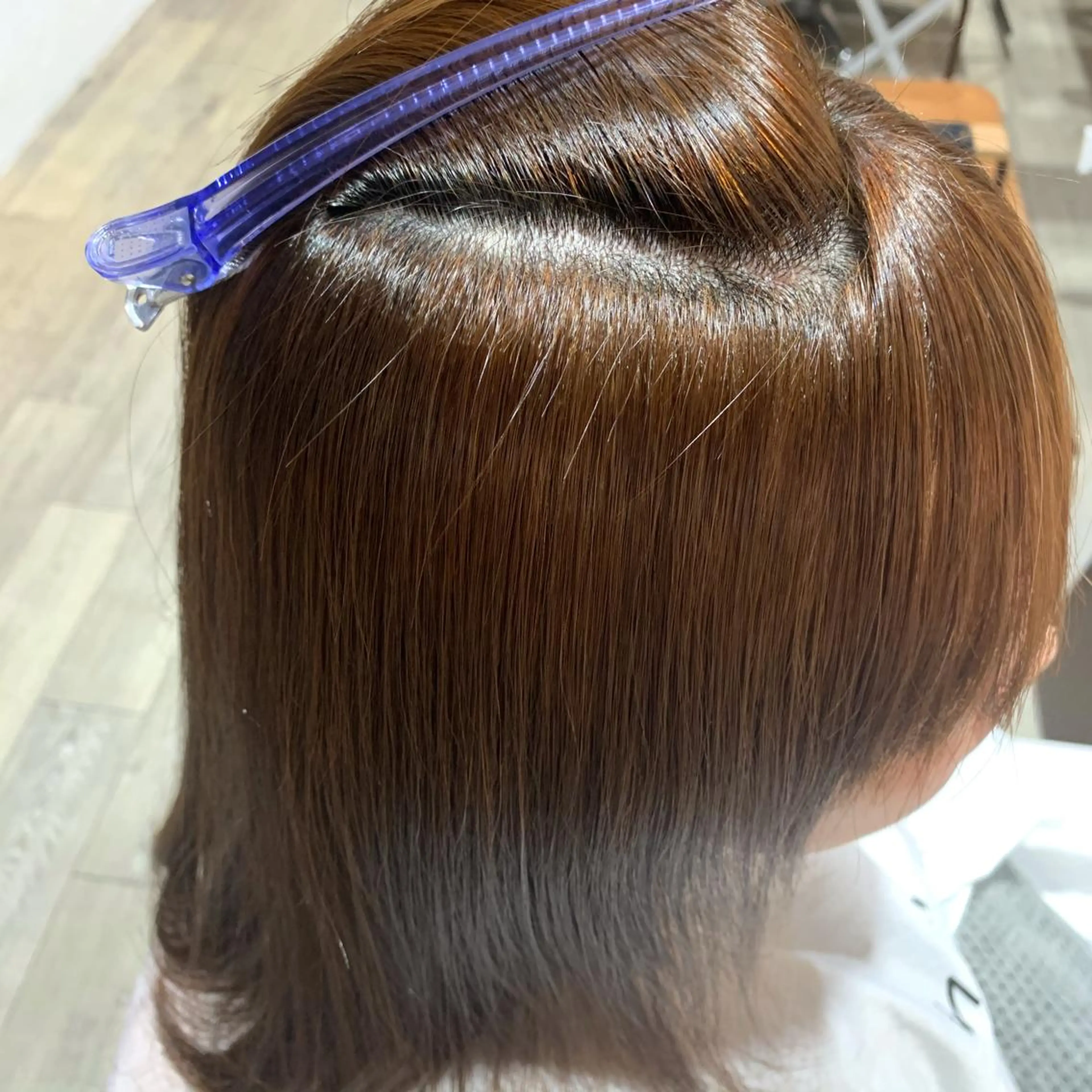 パーマ 縮毛矯正 安部 真輝のヘアスタイル