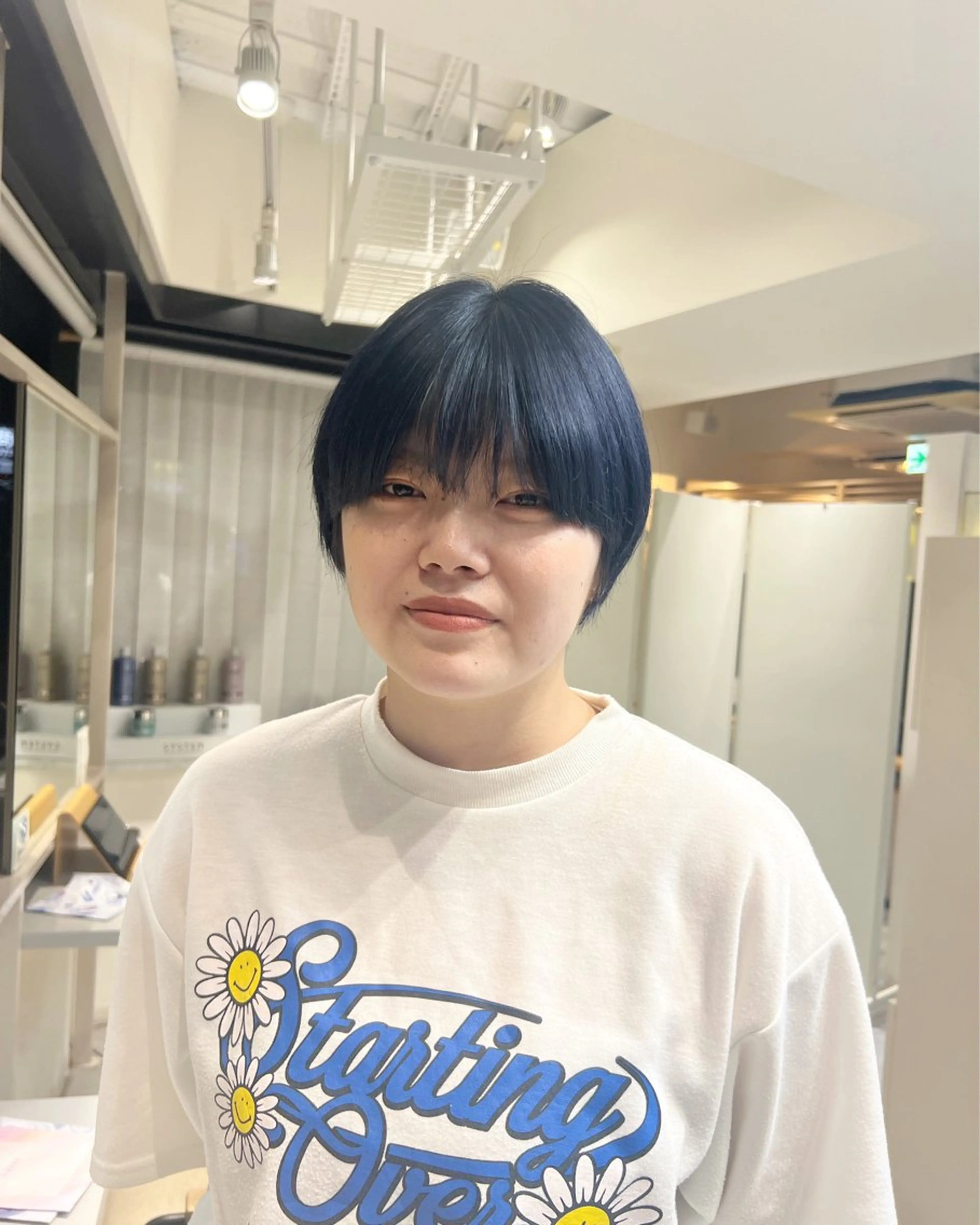 ショート カラー ヘアカラー ai 梅田/暖色カラーのヘアスタイル