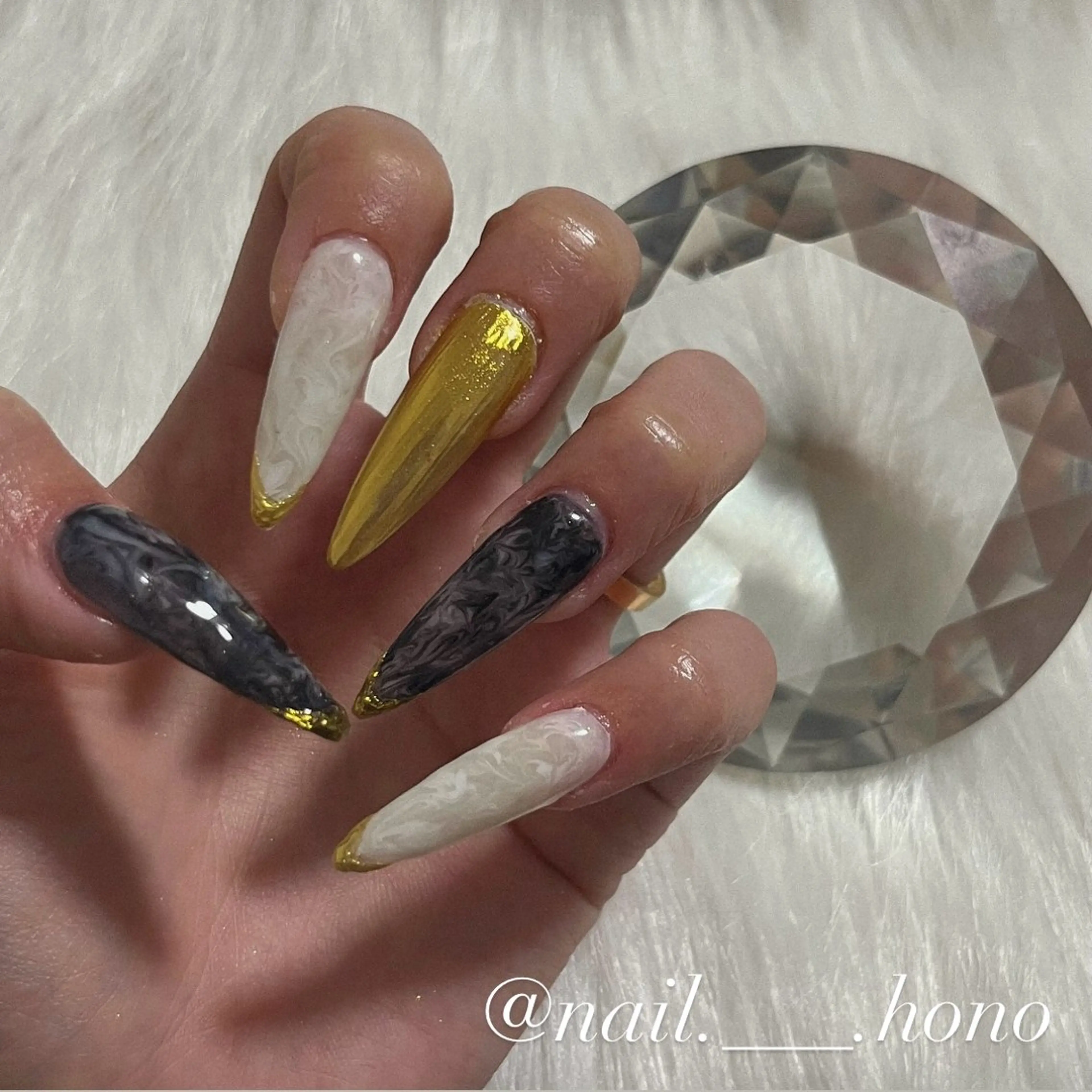 ネイル ハンドネイル HONO NAIL 清田区のネイルデザイン