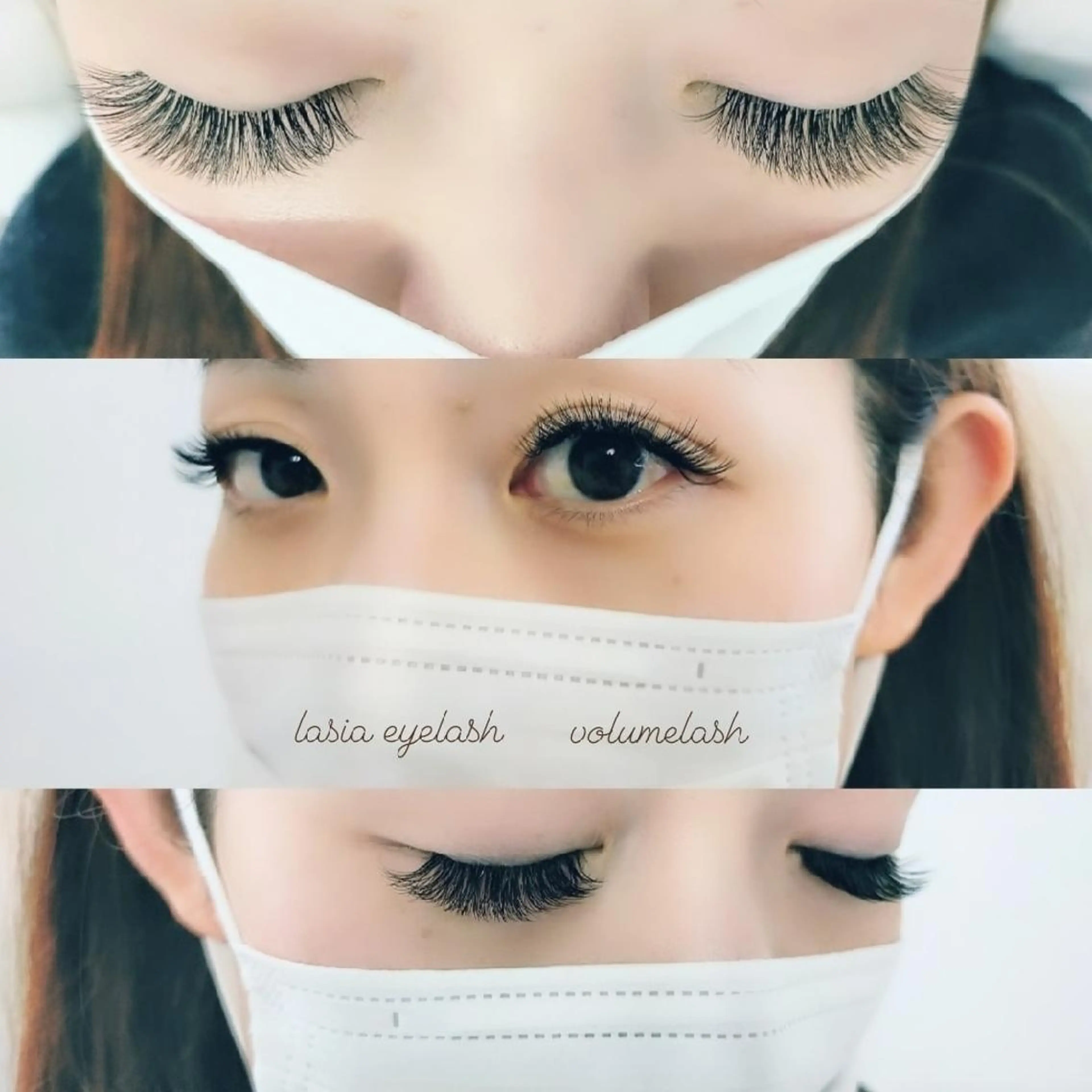 マツエク・マツパ ボリュームラッシュ Lasia eyelash&nail所属・eyelash*** yukariのマツエク・マツパデザイン