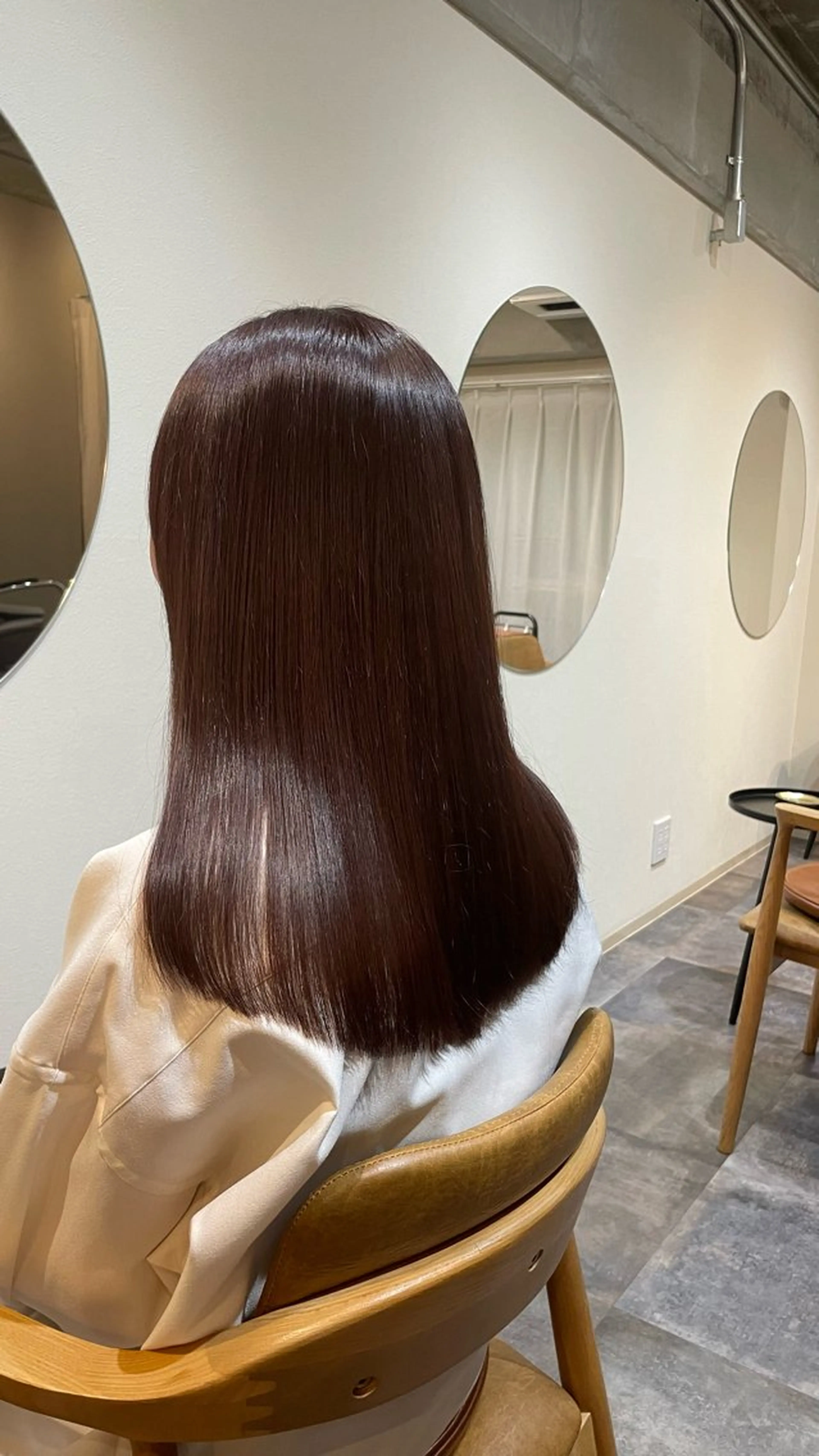 セミロング カラー 髪質改善 カット ヘアカラー トリートメント ヘッドスパ 鎌田卓也/髪質改善 /透明感カラーのヘアスタイル