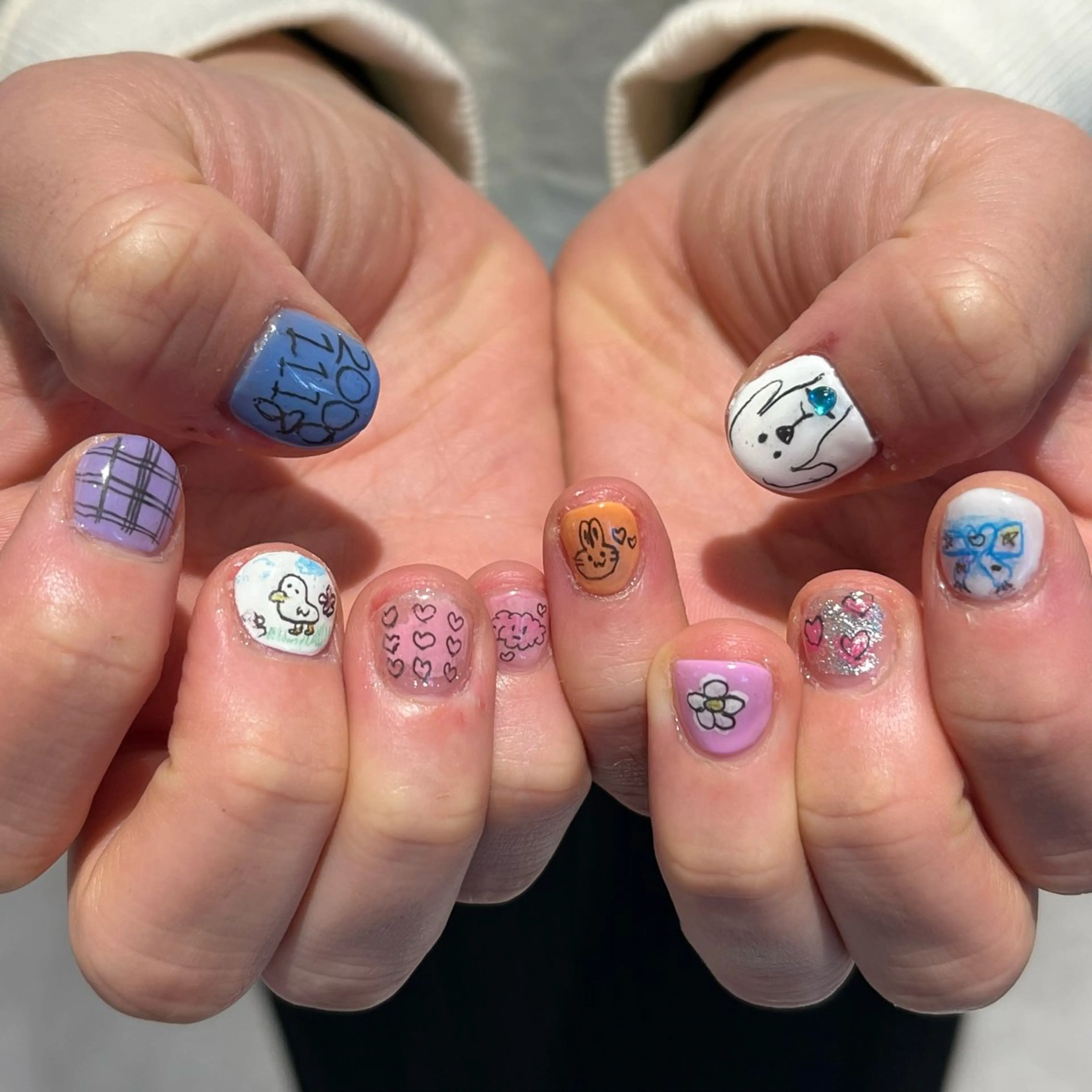 ネイル メンズパーマ/ メッシュ📍ユリのヘアスタイル