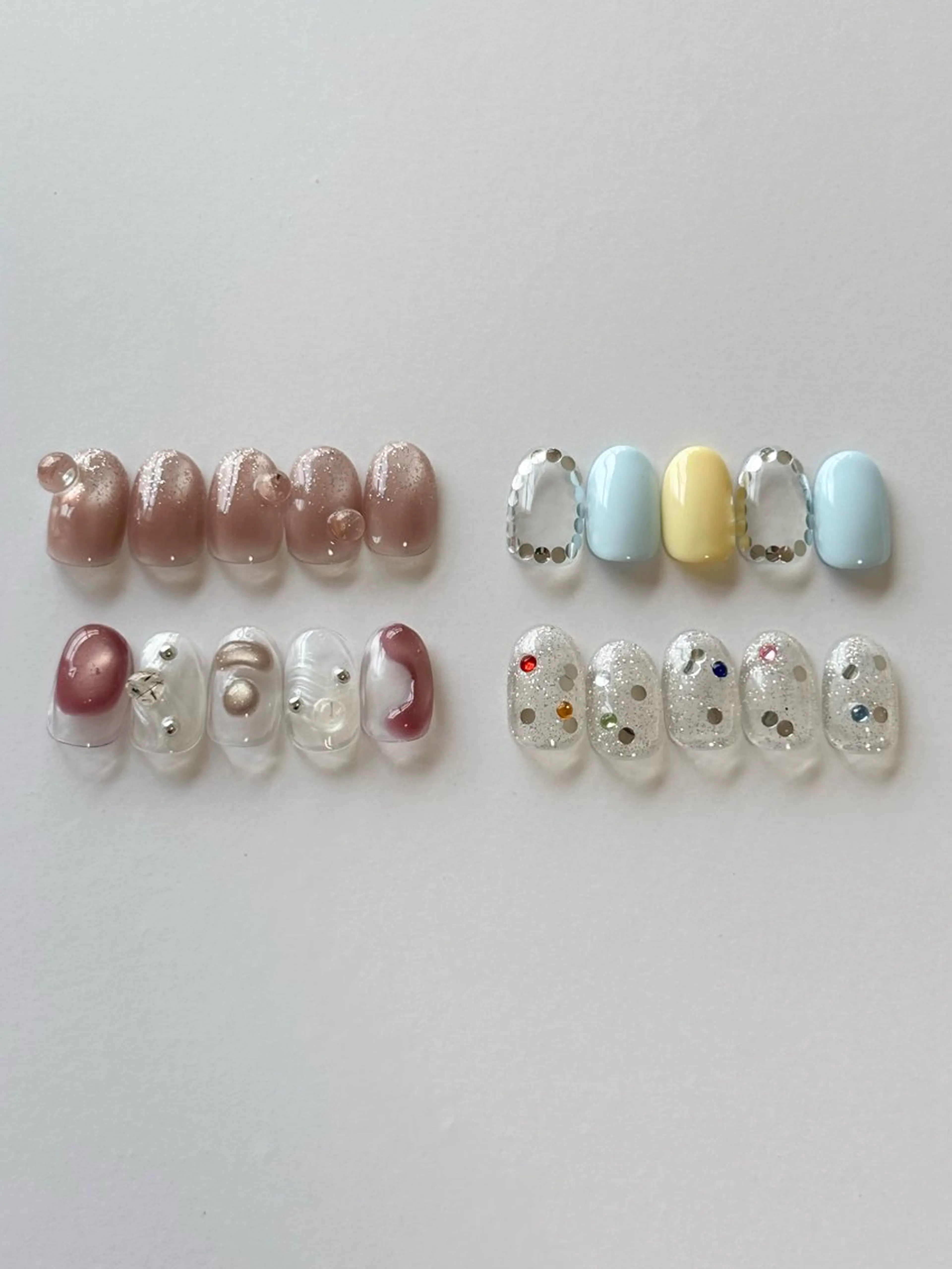 ネイル マグネットネイル ニュアンスネイル シンプルネイル ハンドネイル Umi Nail salon所属・Umi Nail /Akariのネイルデザイン