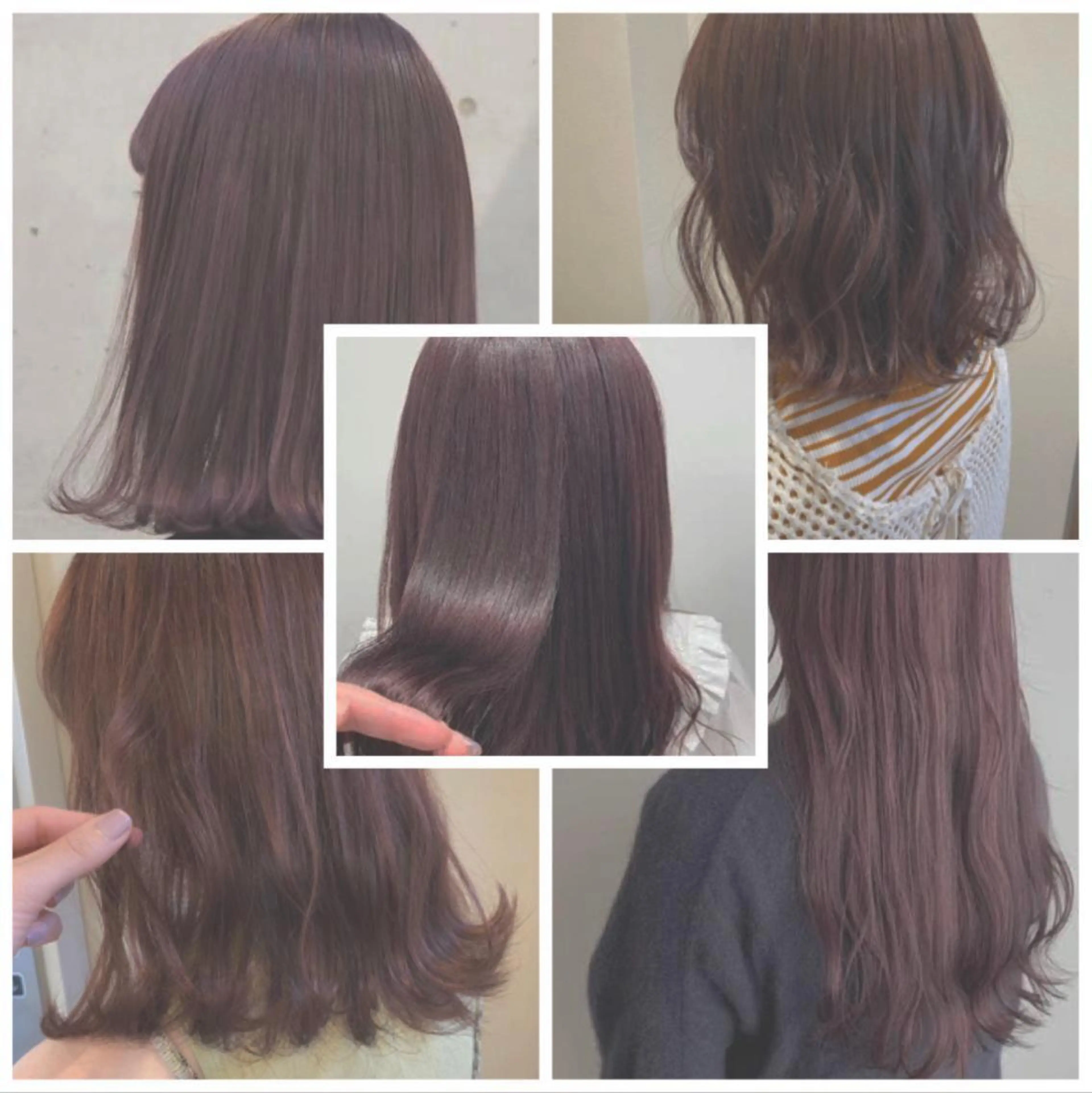カラー 🎀透明感×ちゅるん ピンク🎀ゆきののヘアスタイル