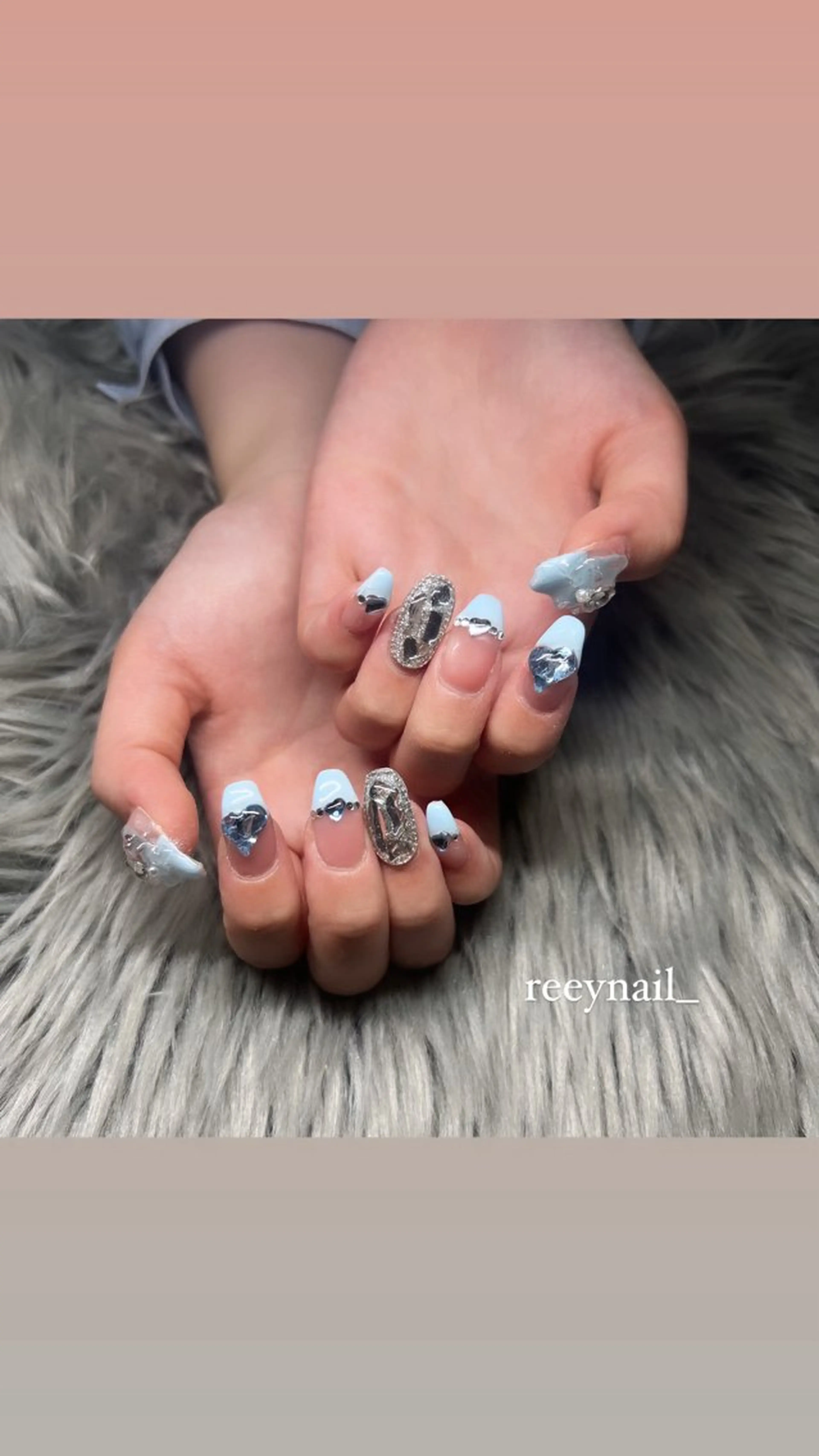 ネイル 韓国ネイル ハンドネイル ulysses nailsalonのネイルデザイン