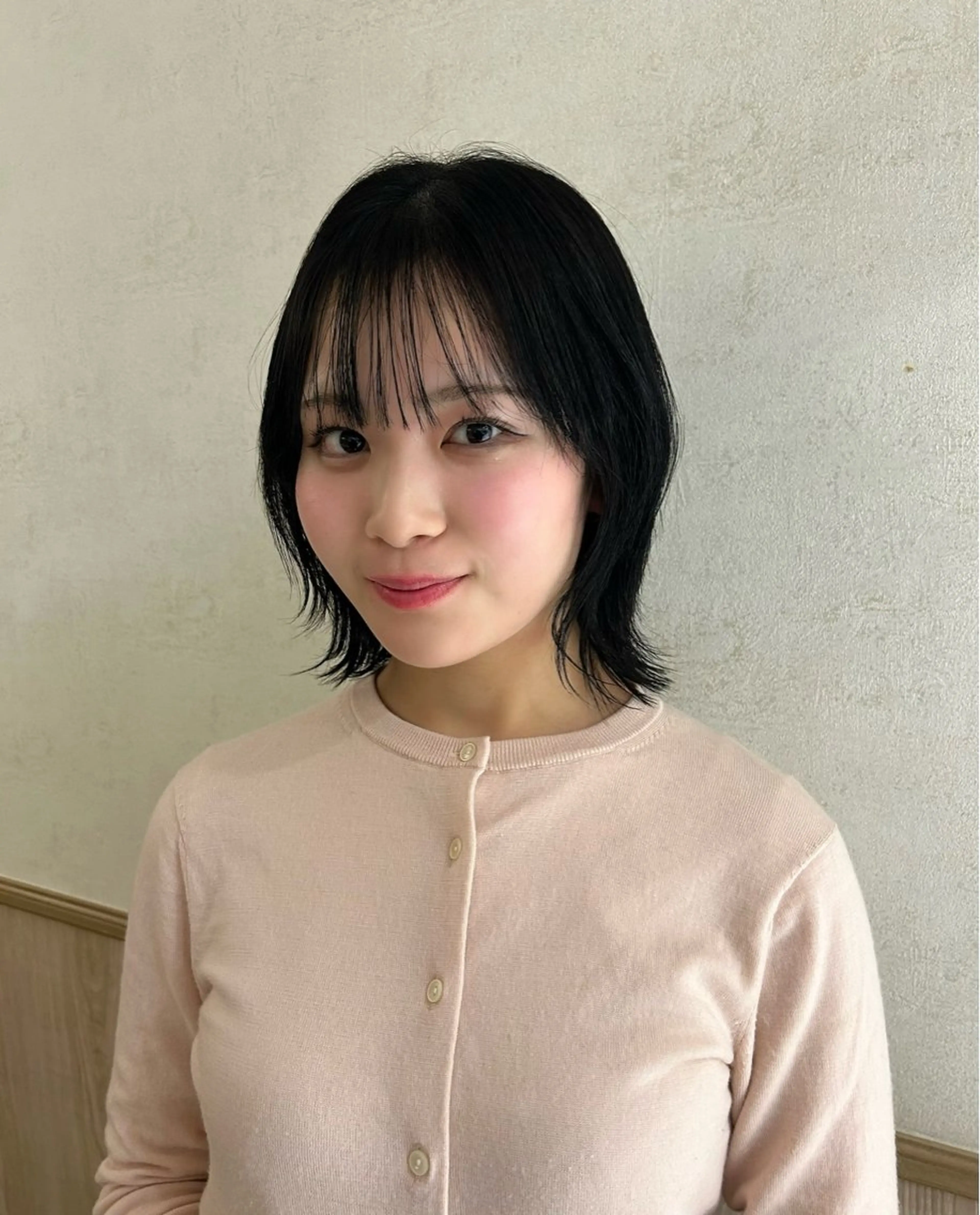ミディアム ヘアカラー hiyoka🐈‍⬛ ◎暖色カラー🥀のヘアスタイル