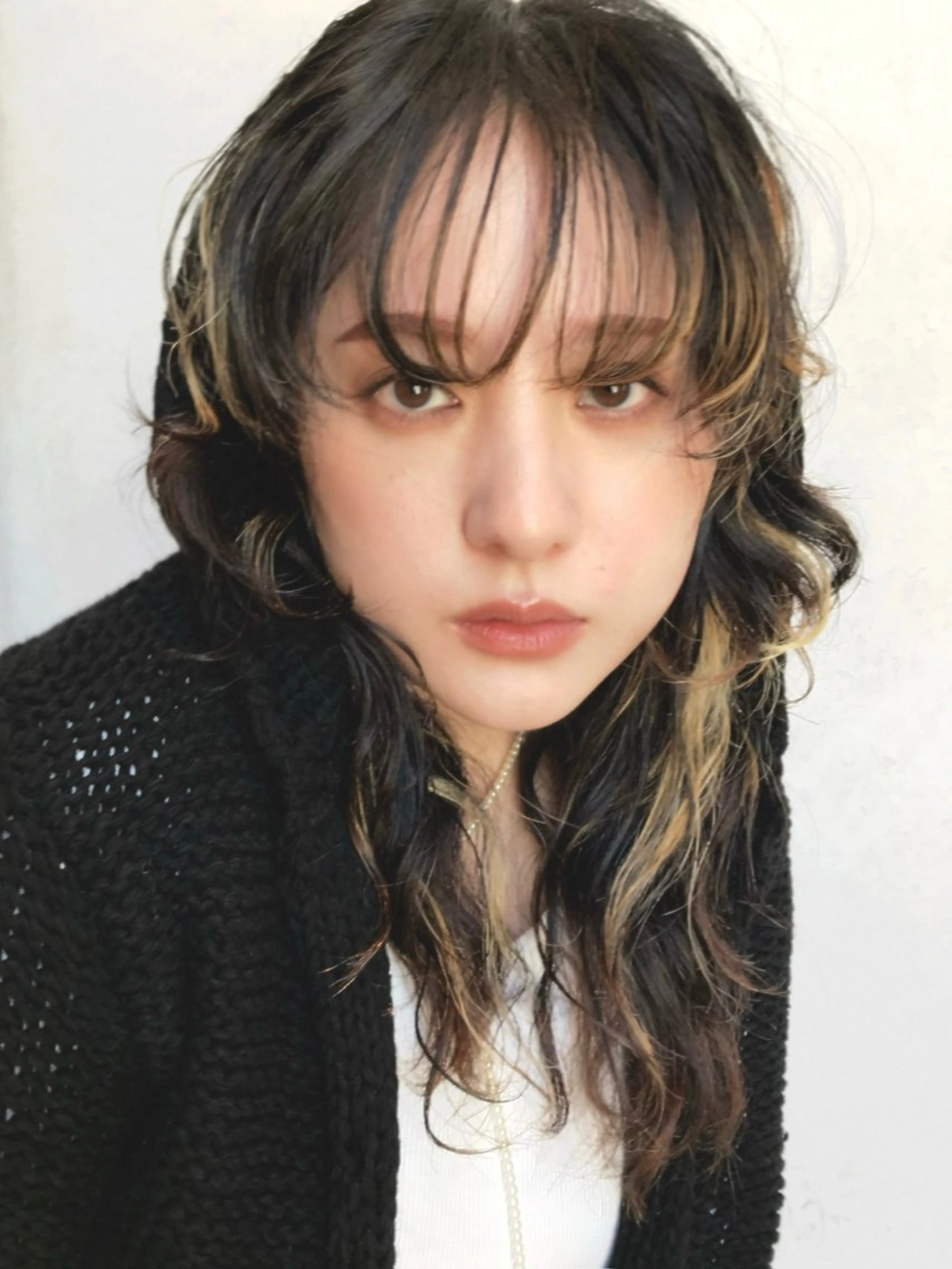 ロング カラー ヘアカラー canaan 銀座店所属・ダブルカラー/ 透明感カラー/上村凜のヘアスタイル