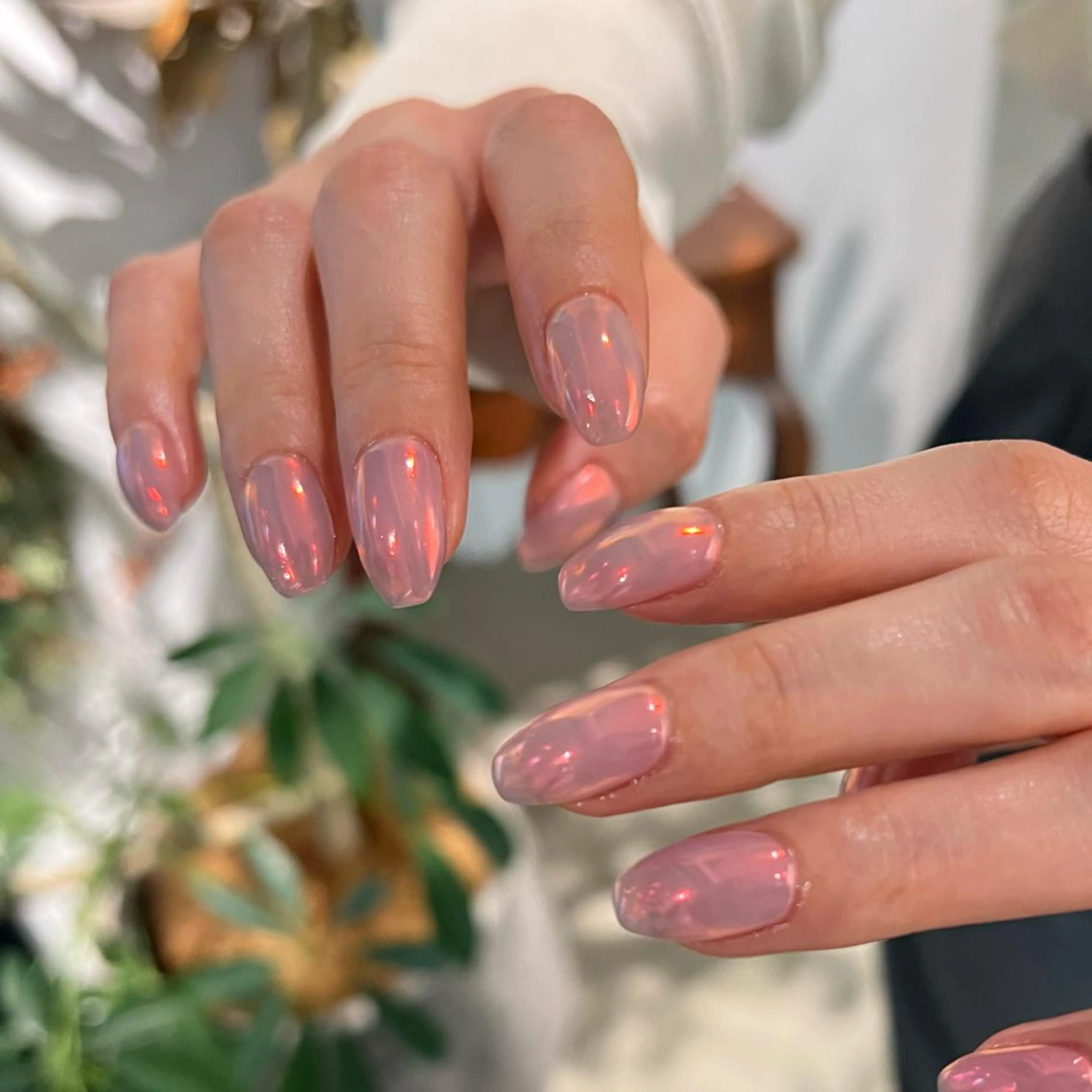 ネイル オーロラネイル 持ち込み Nico所属・Nico🌛 Karenのネイルデザイン