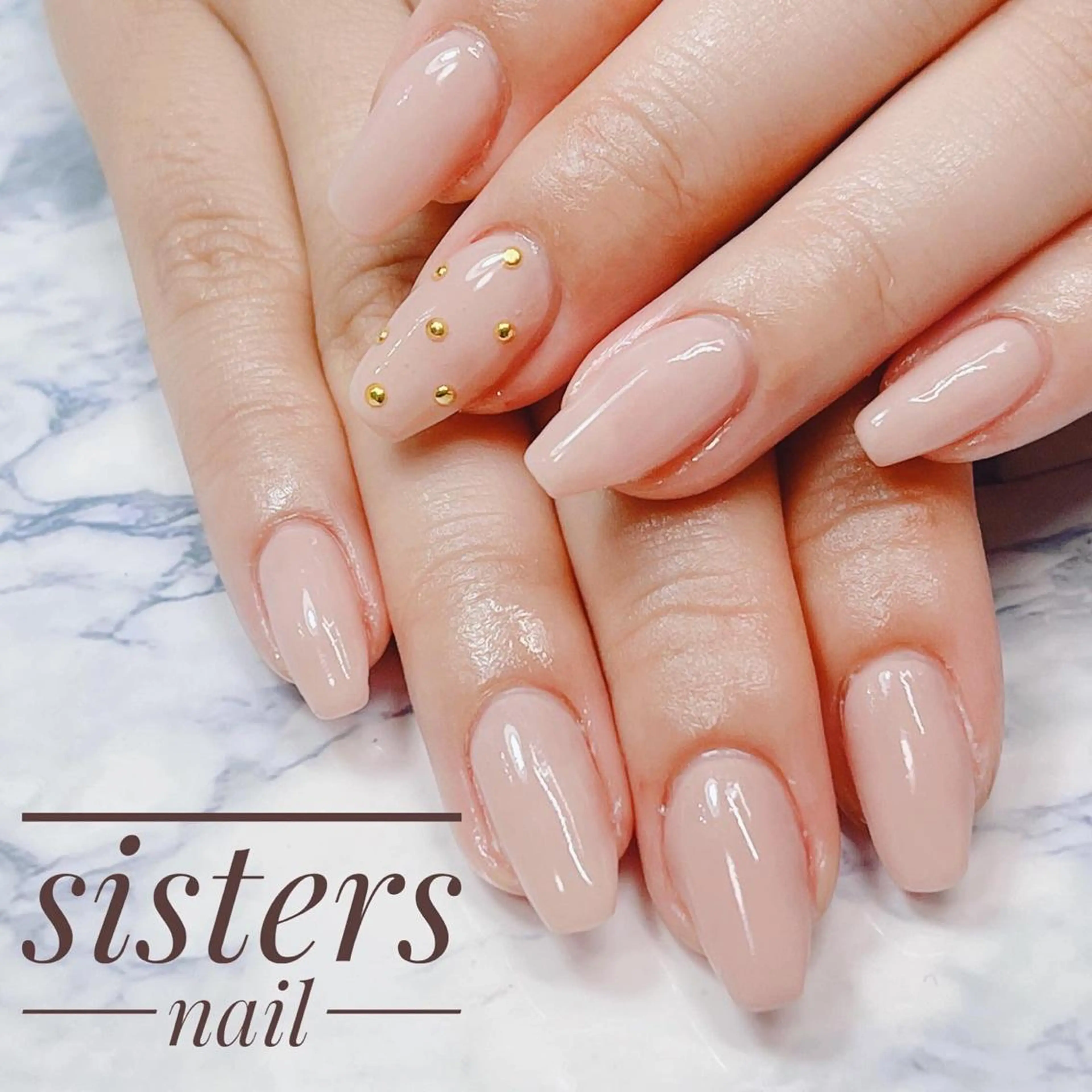 ネイル アートネイル オフィスネイル シンプルネイル sisters nail.fのネイルデザイン