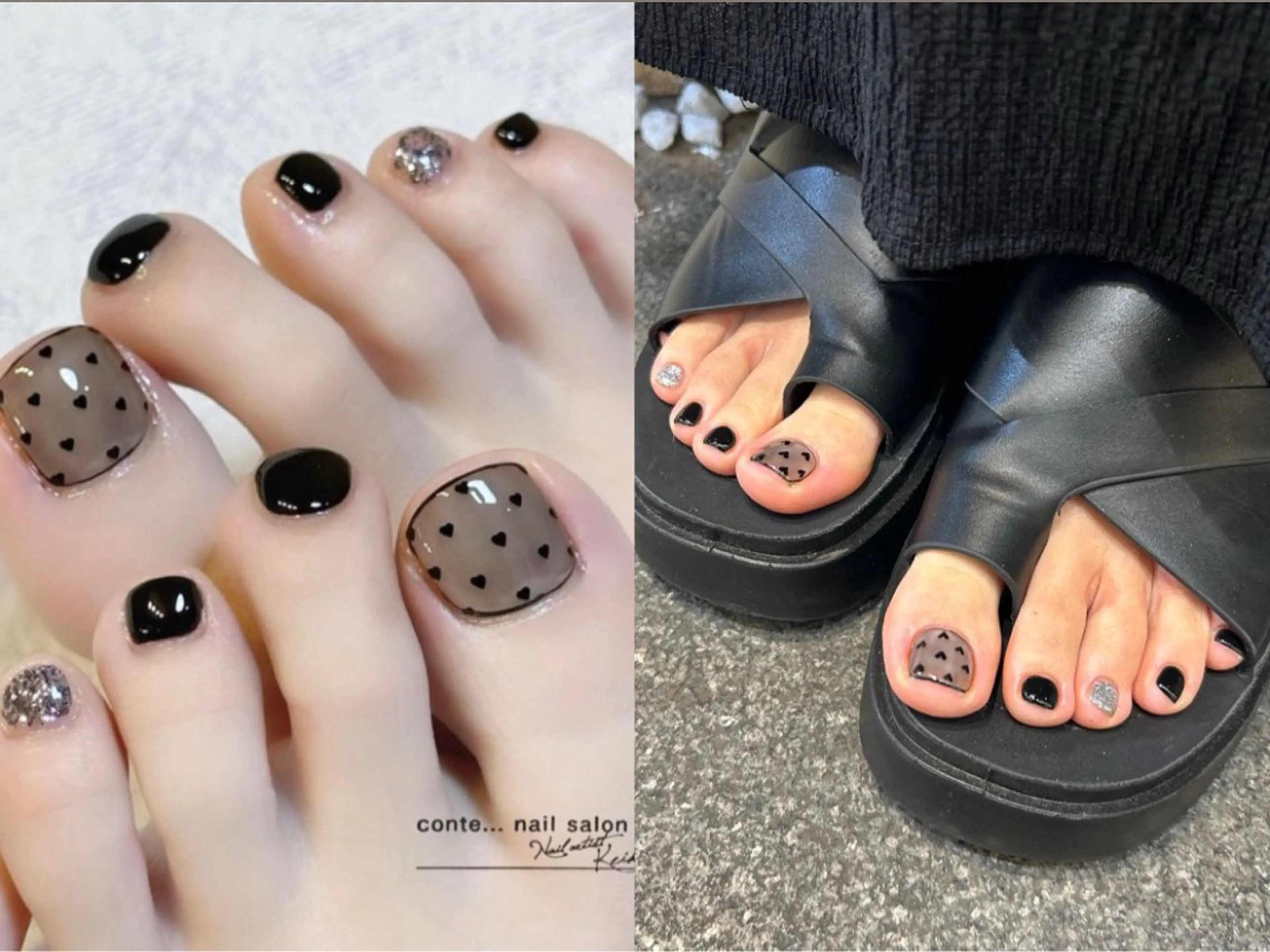 👣フットネイル👣✨full art🎨✨オフあり変更可の写真