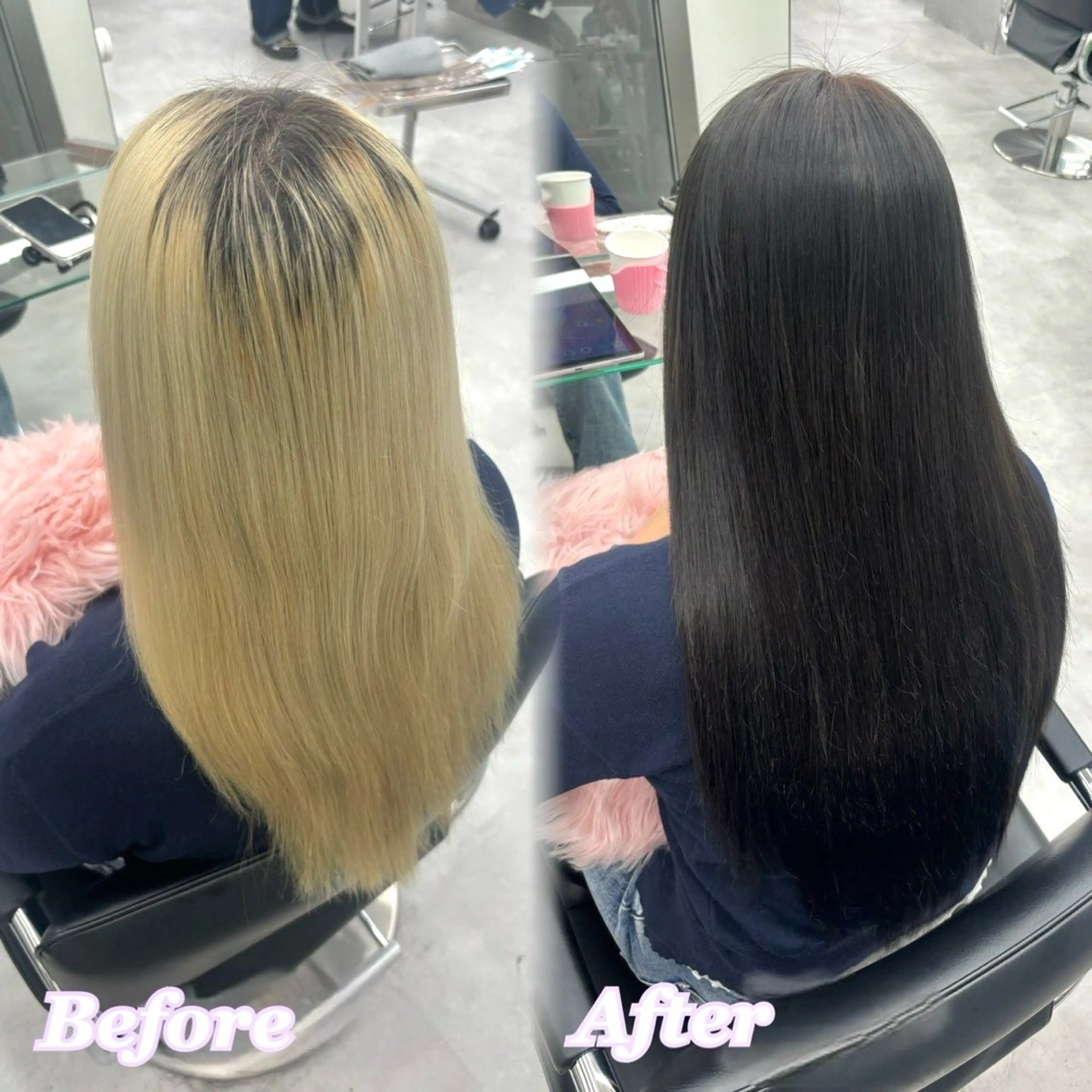 ヘアカラー エクステ ヘアメ🎀エクステ 🪽横浜/しほ🧸のヘアスタイル