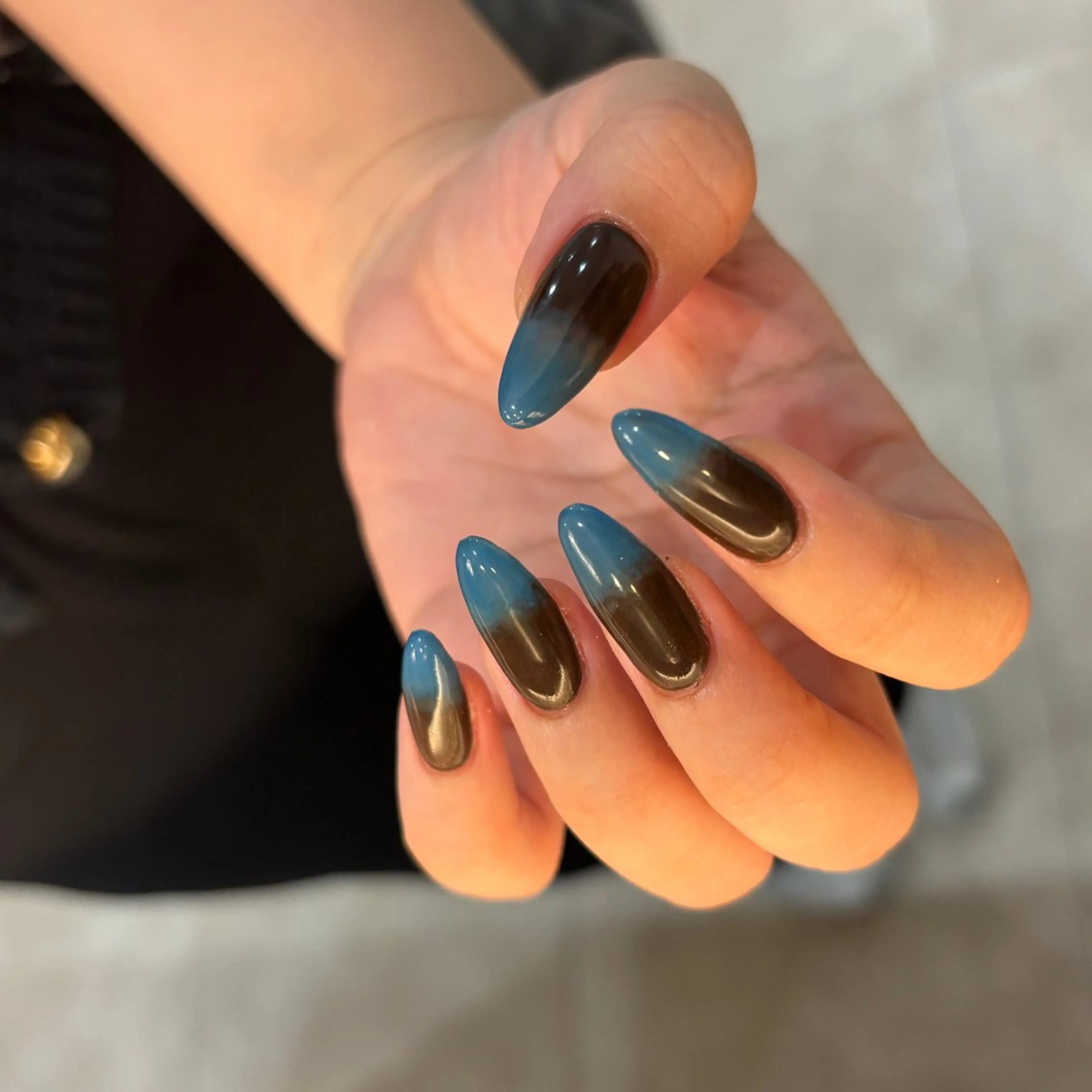 ネイル ハンドネイル フットネイル ゆびノさき茨木店 ニュアンス/アートのネイルデザイン