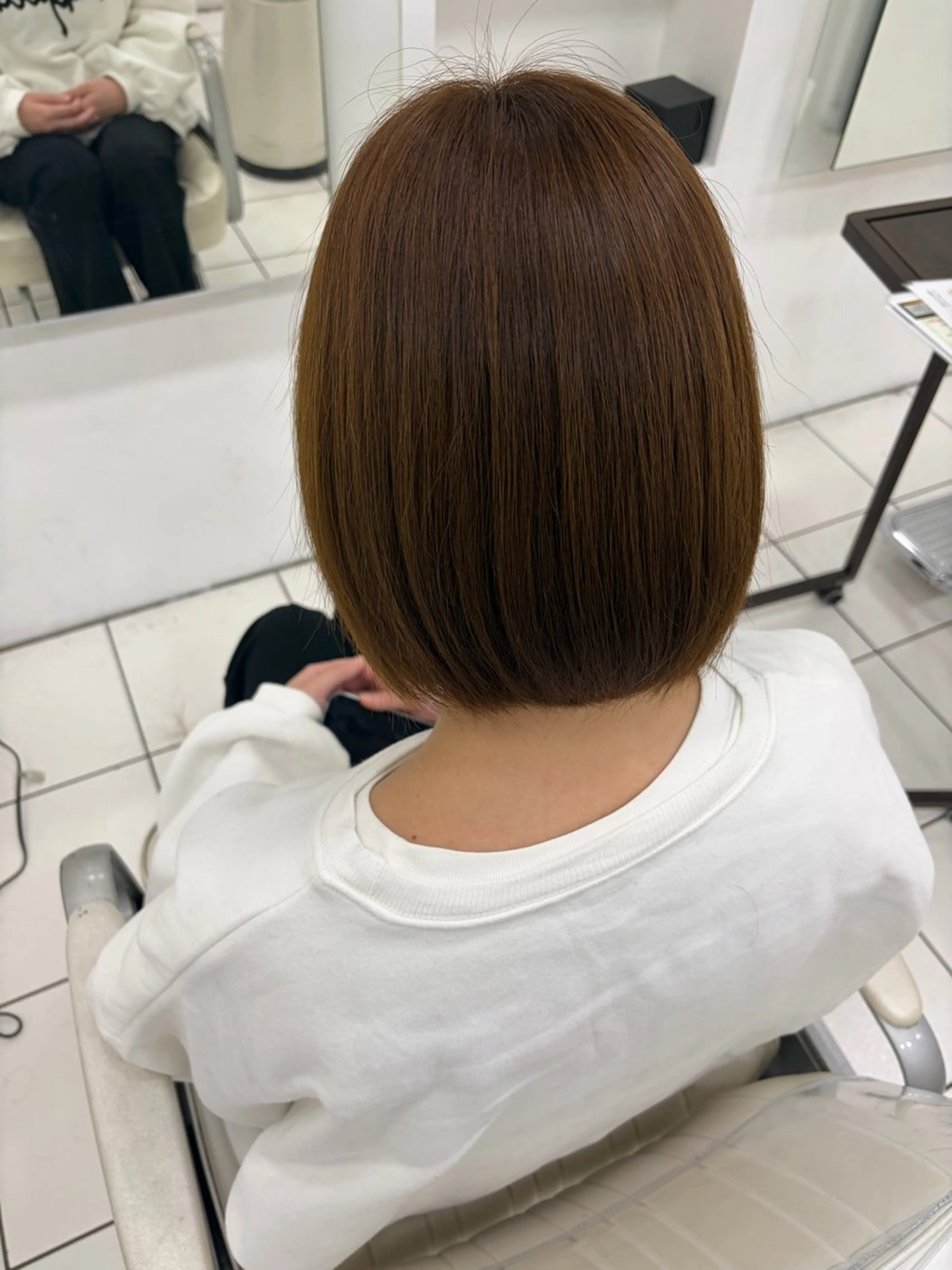 ミディアム 🐰ﾈﾓﾄ ﾋﾅﾉ｜ 淵野辺カラー🤍🫧のヘアスタイル