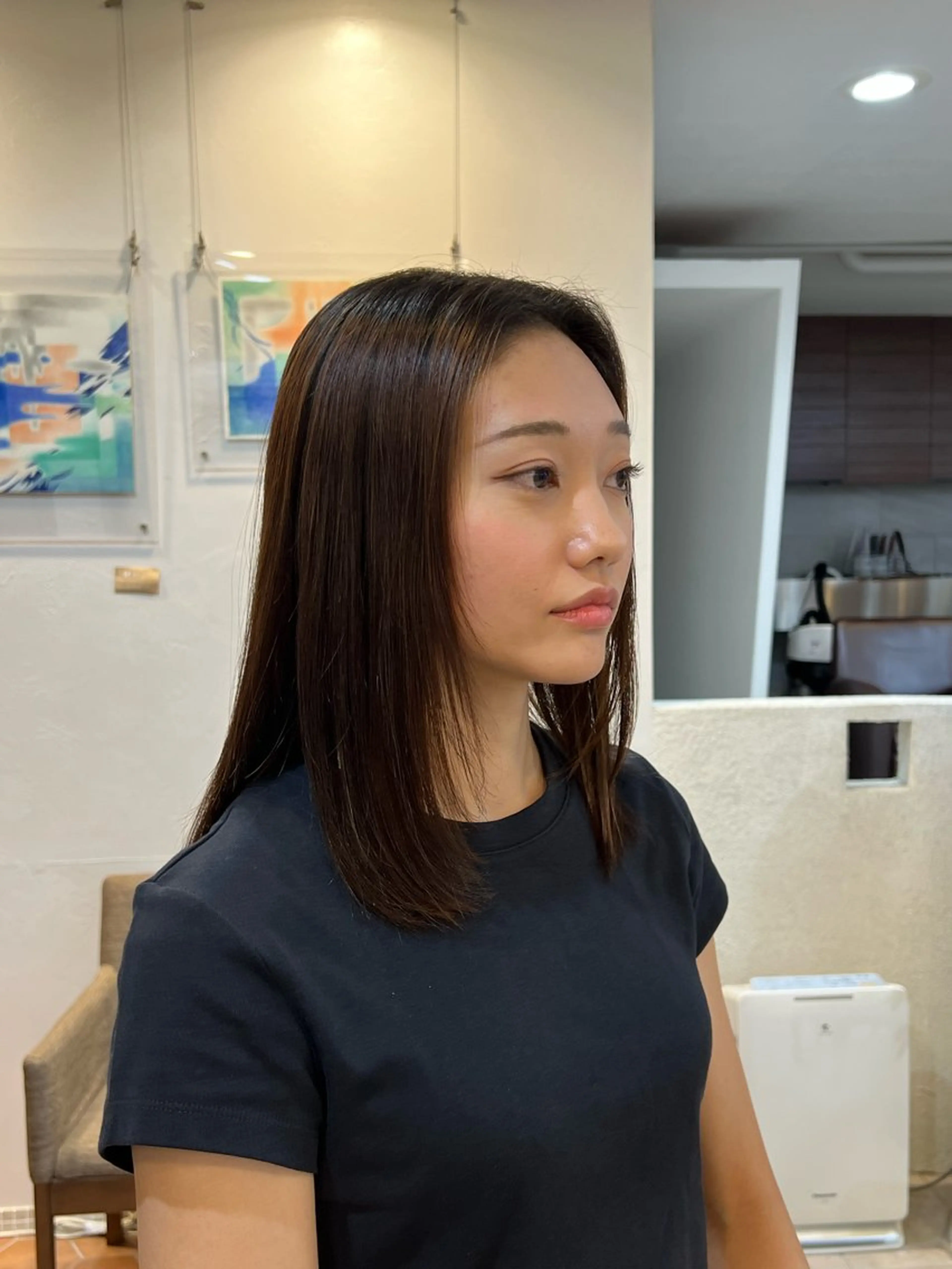 ミディアム モデル募集◆堀江 海里◆桂駅1分のヘアスタイル