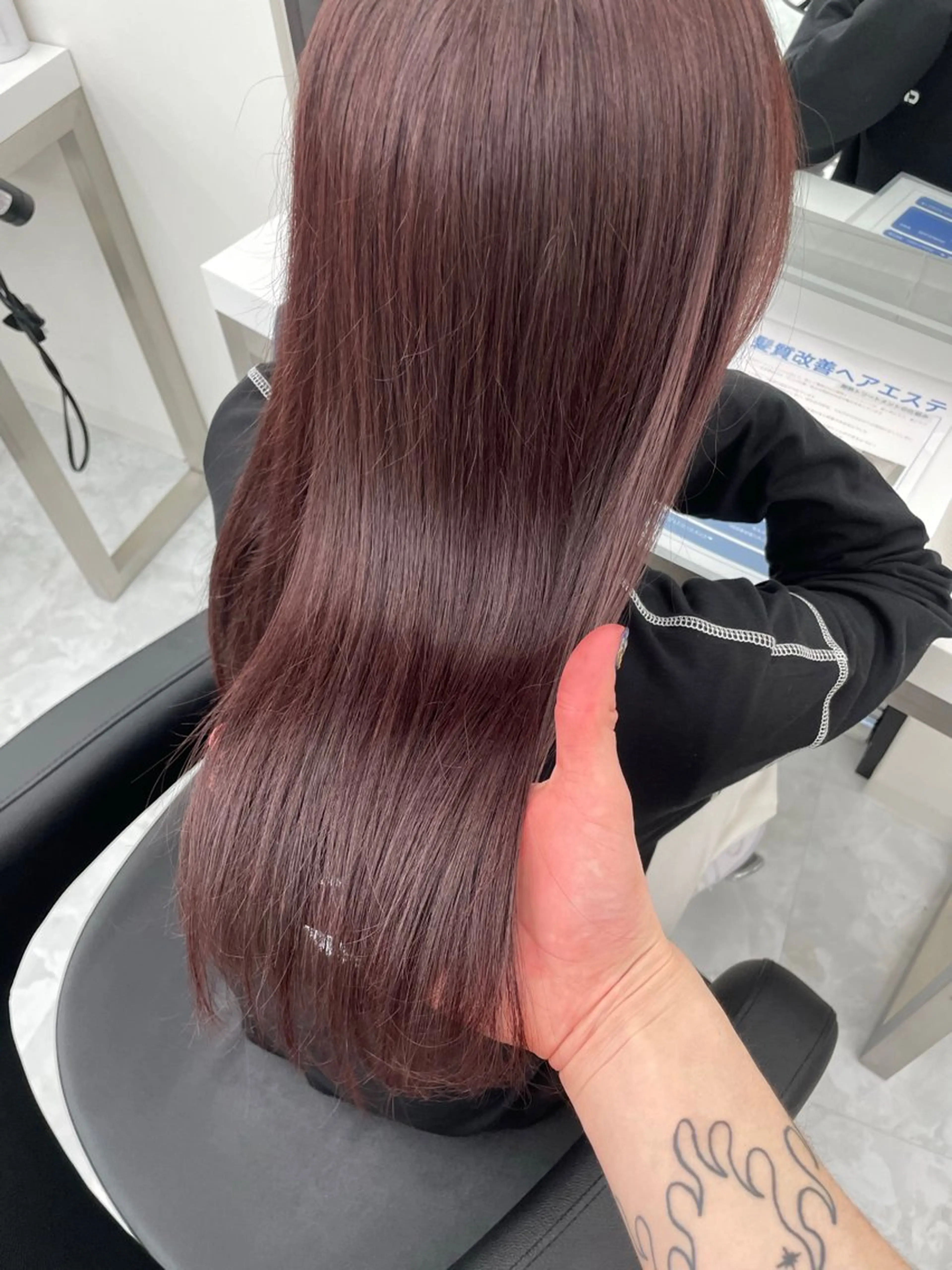 ロング 🍒ワイン系 ウルフカット🍒拓未のヘアスタイル