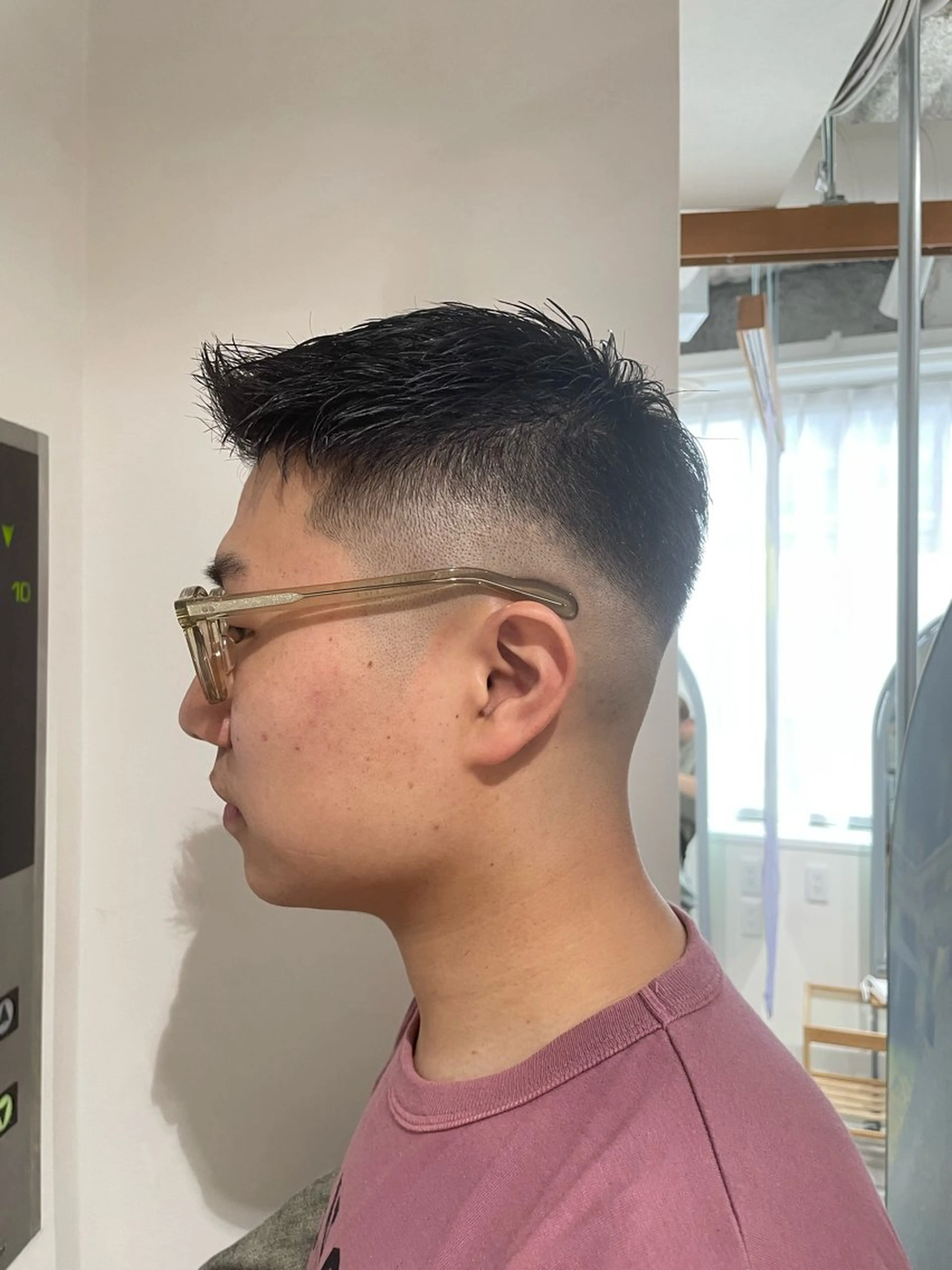 メンズ カット INCE  HAIR 梅田　長町　至のヘアスタイル