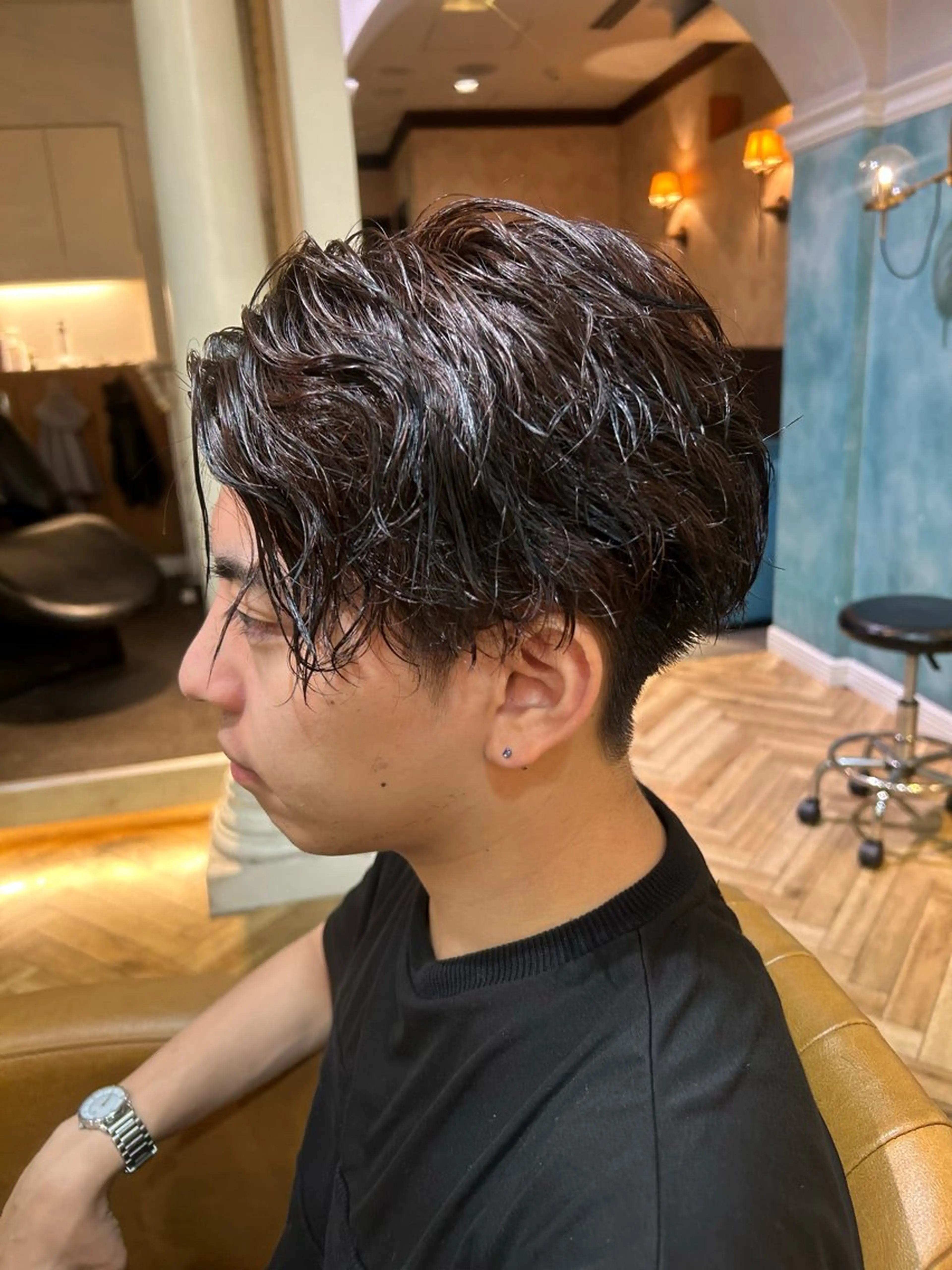 メンズ カット ヘアカラー トリートメント 池袋/韓国メンズヘア ❤️💙軸丸みうのヘアスタイル