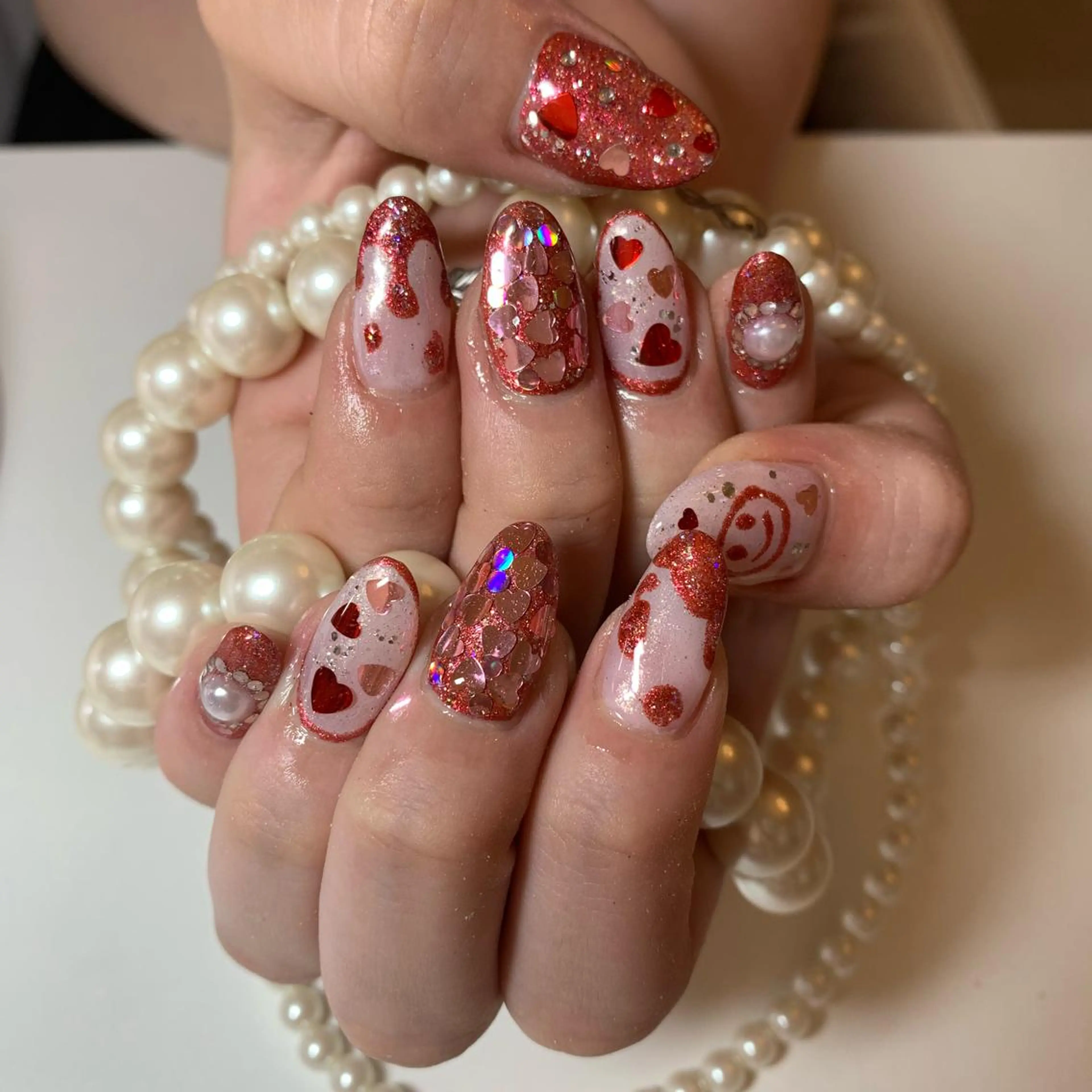 ネイル ハンドネイル nail salon Pink Aliceのネイルデザイン