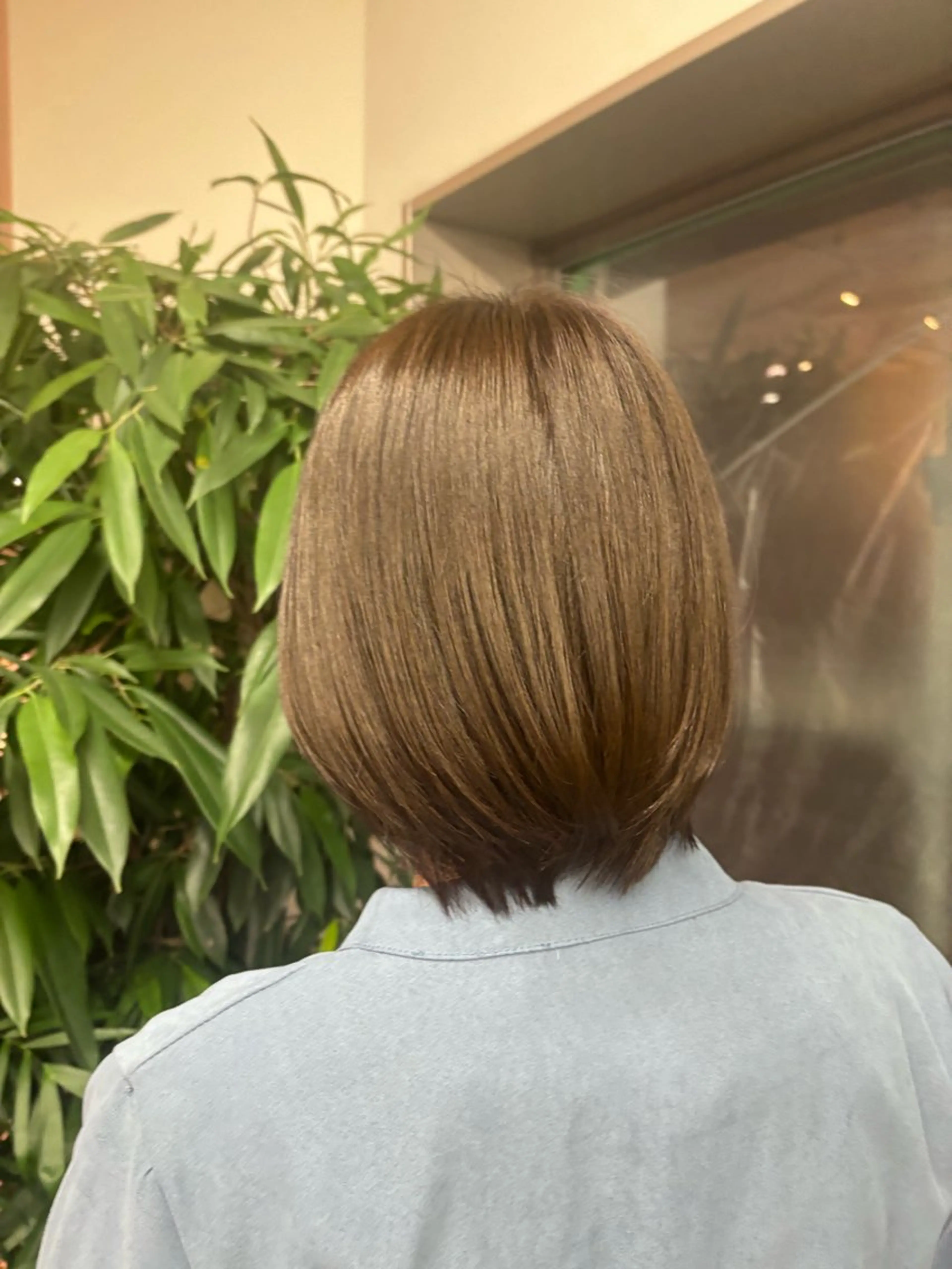 ミディアム カラー ベージュカラー オリーブベージュ オレンジ 🦄カラーモデル 募集中🦄ちえみのヘアスタイル