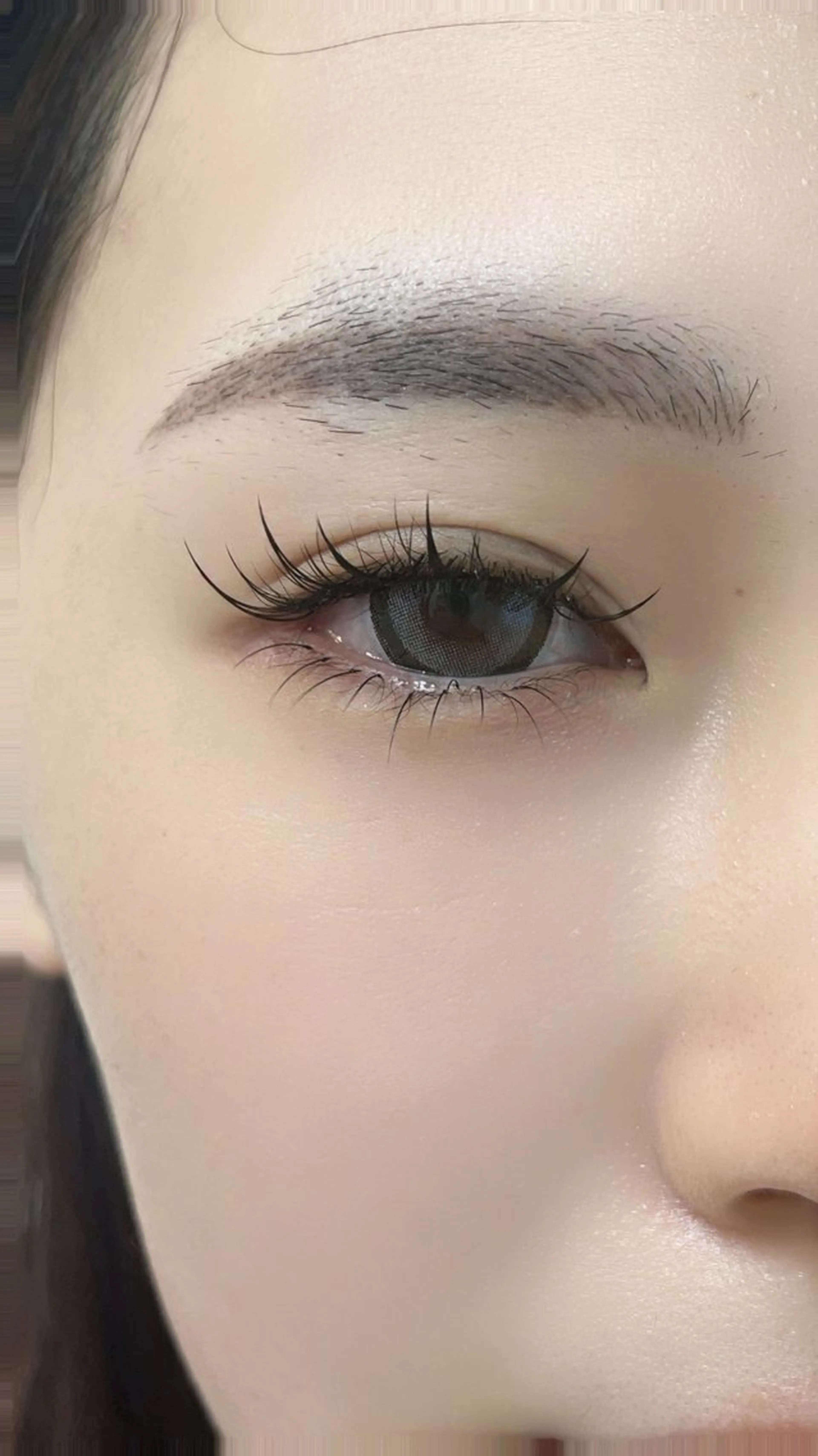 マツエク・マツパ 愛ラッシュ AURAのマツエク・マツパデザイン