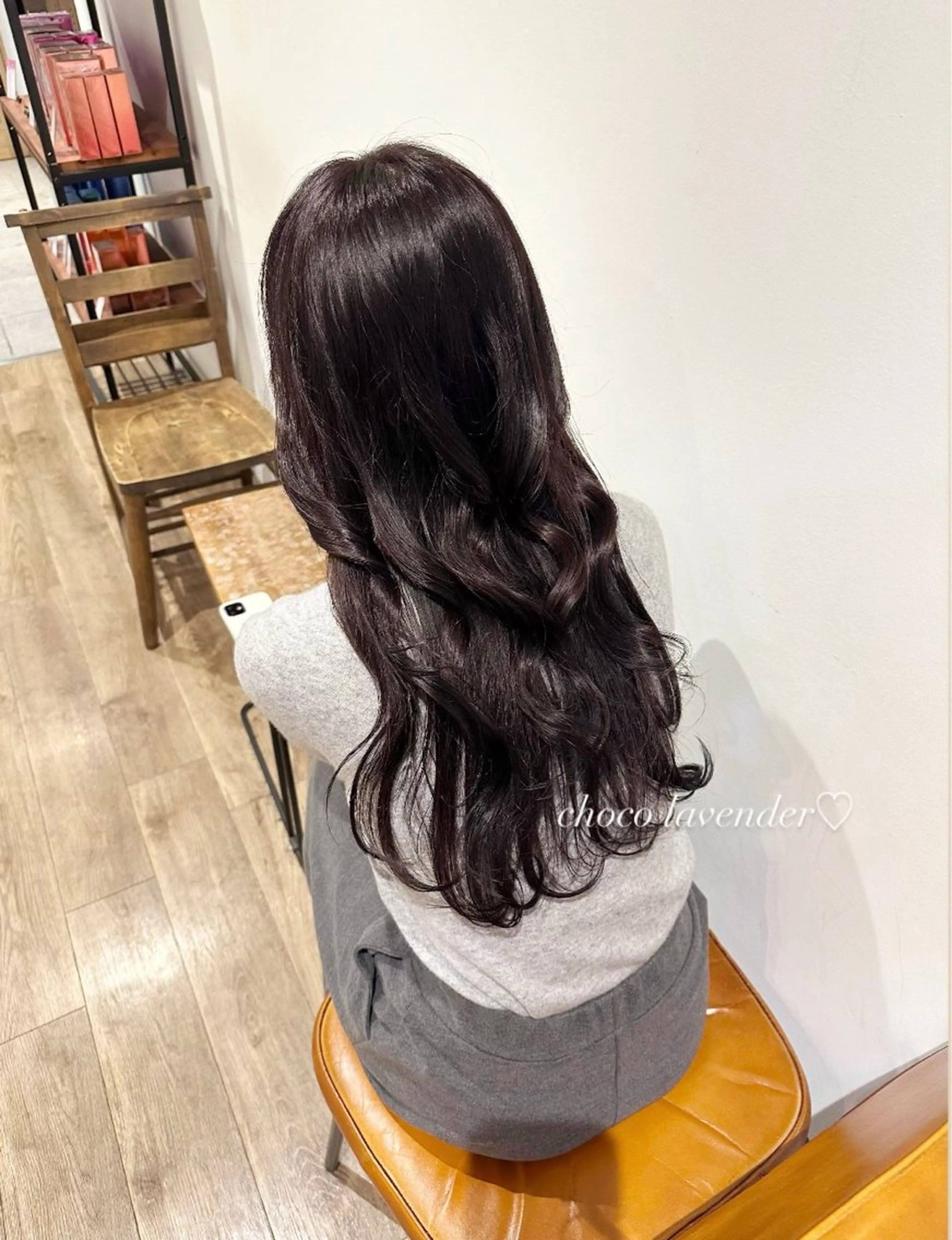 ロング カラー ヘアアレンジ ヘアカラー トリートメント himawari♡ 柔らかいカラーのヘアスタイル