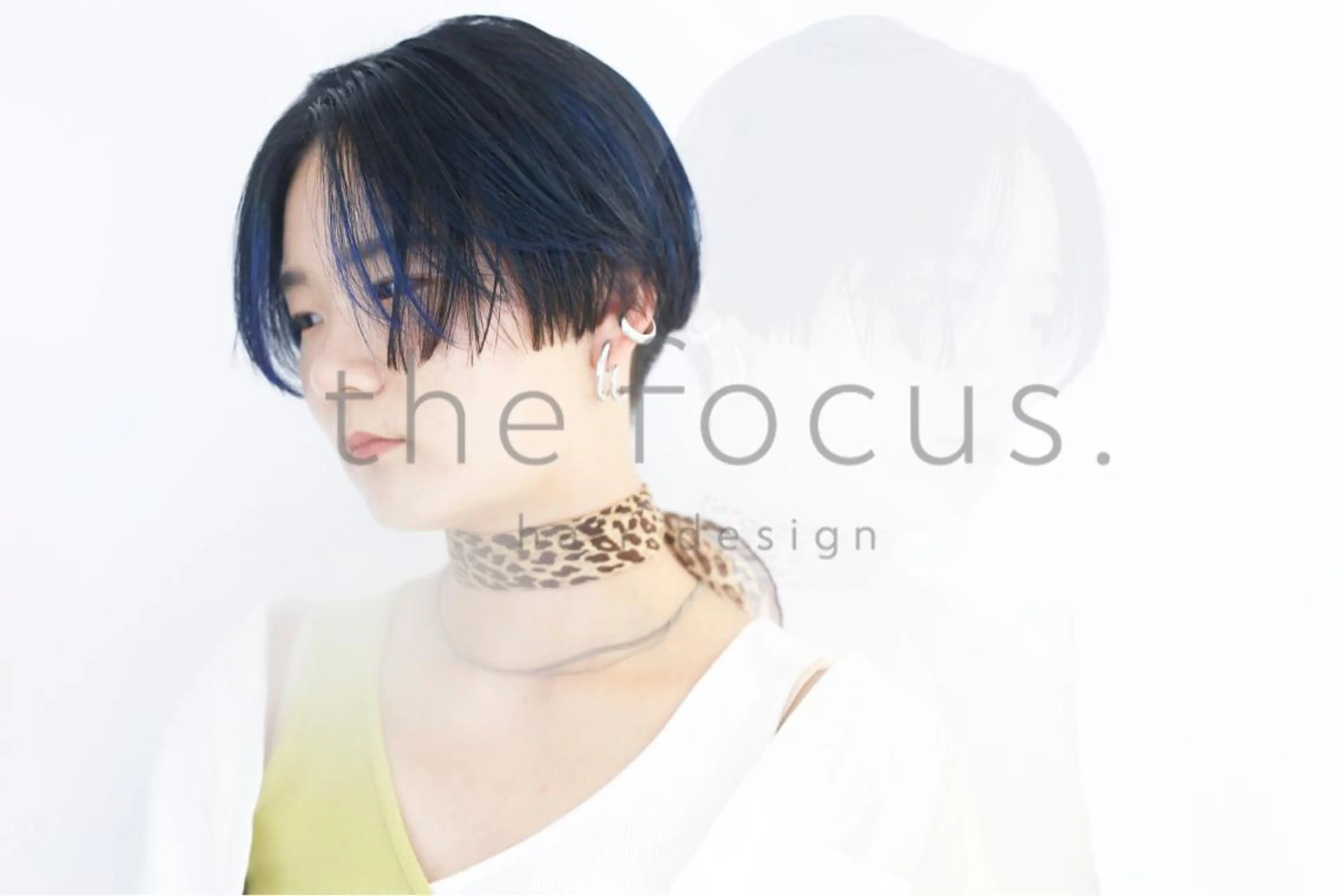 ショート カラー デザインカラー ill.所属・ill［イル］大須 ダブルカラー髪質改善のヘアスタイル