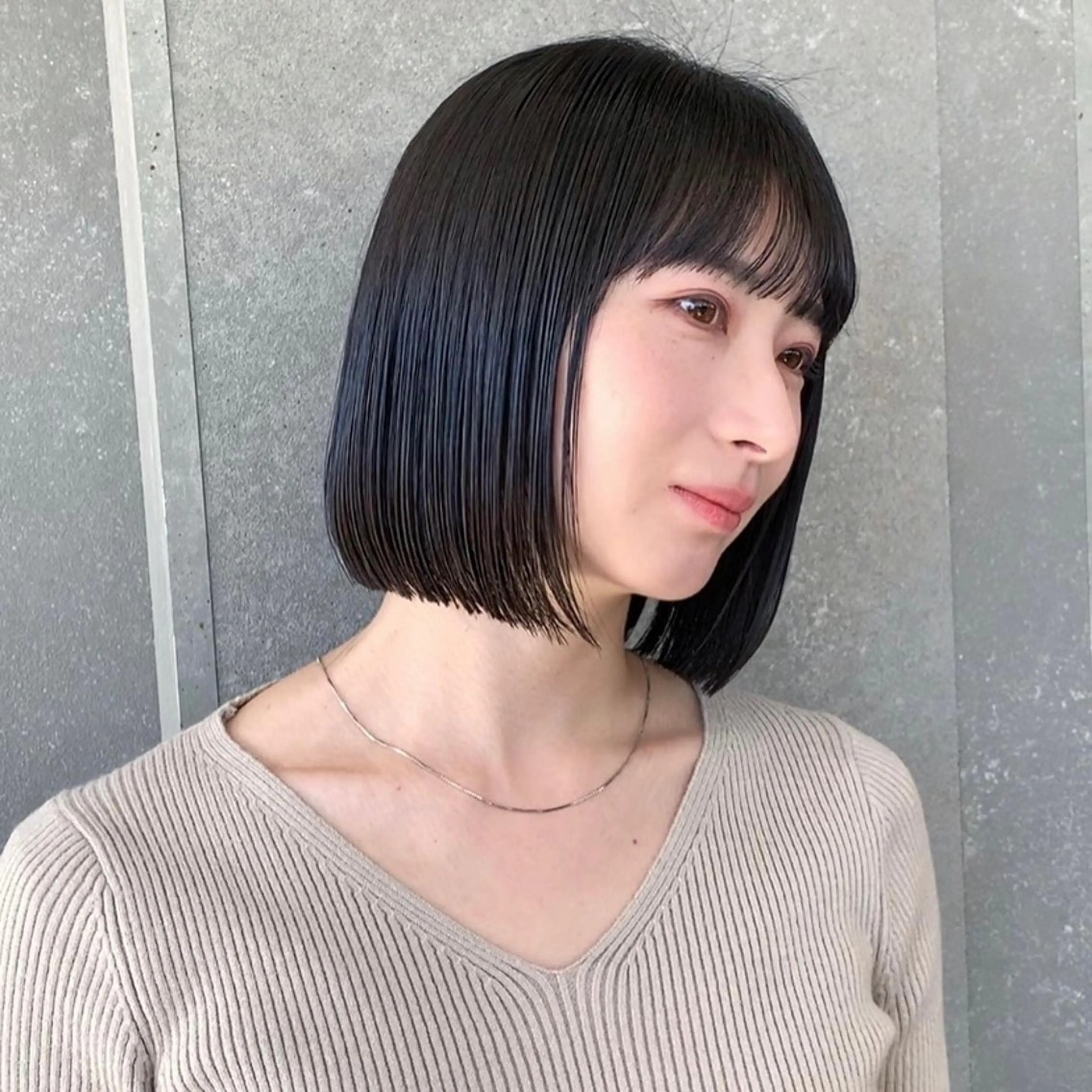 【✨人気No.1✨】カット+縮毛矯正+3stepトリートメントの写真