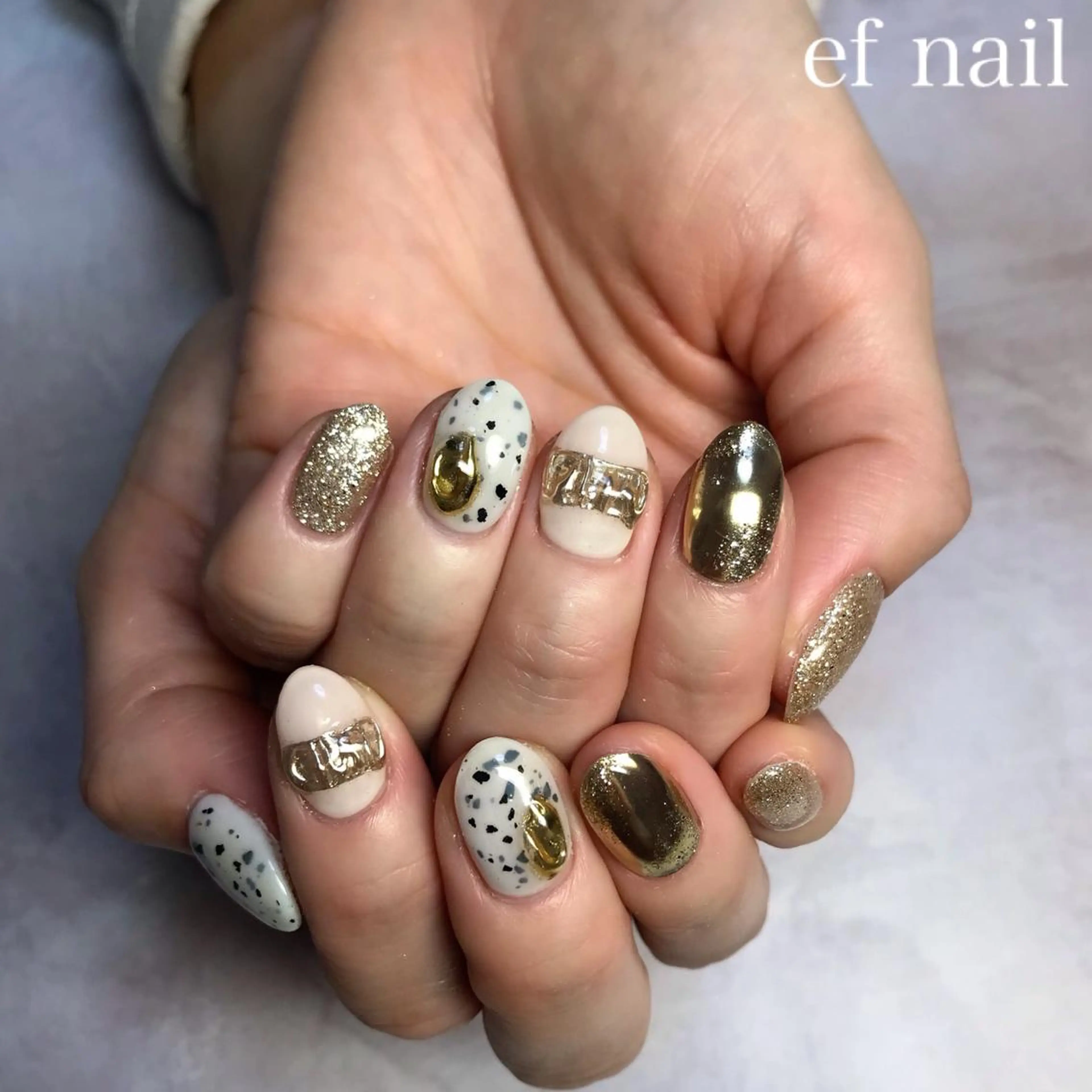 ネイル ハンドネイル ef nailのネイルデザイン