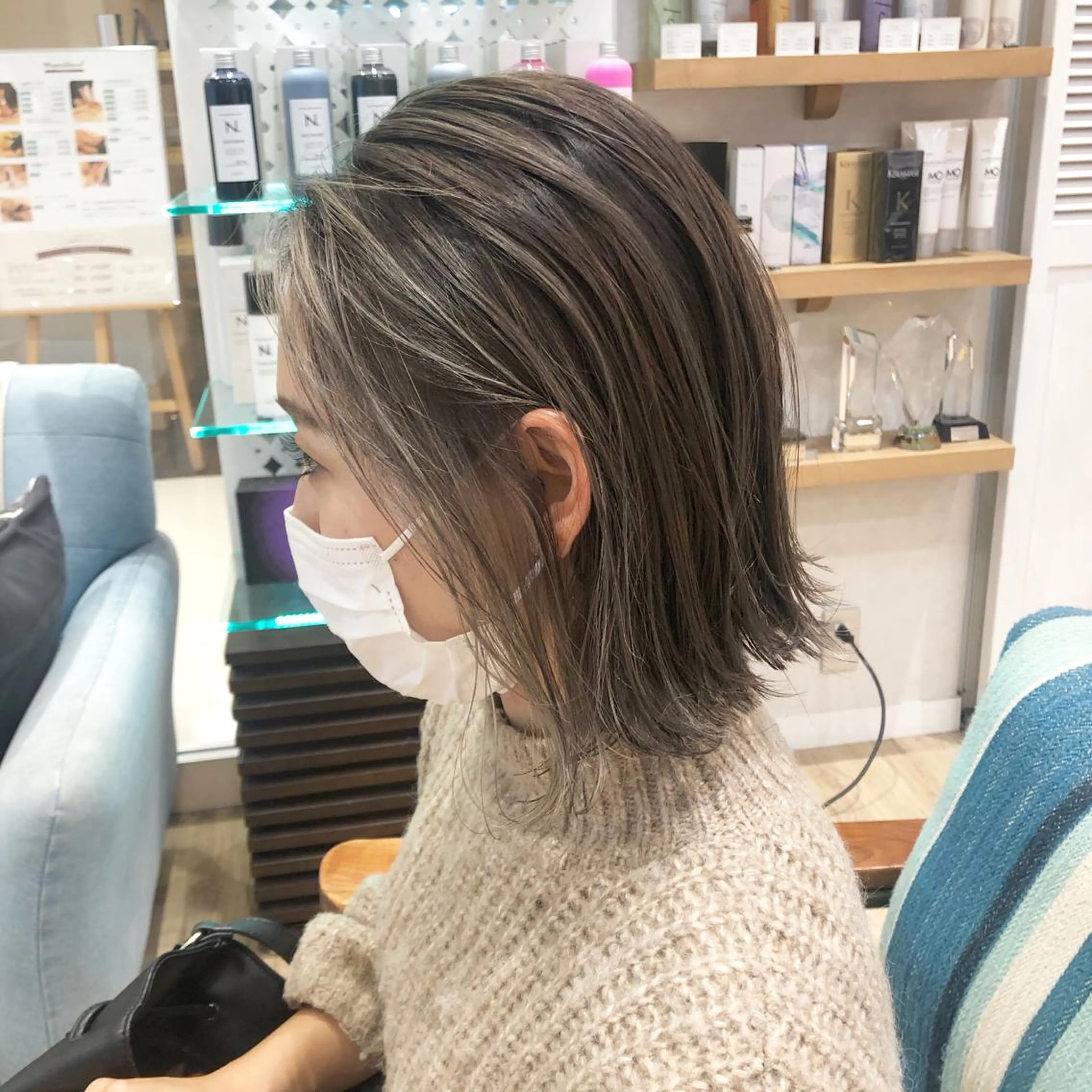 ショート カラー カット ヘアカラー ❤️ダブルカラー 髪質改善❤️SAYAのヘアスタイル