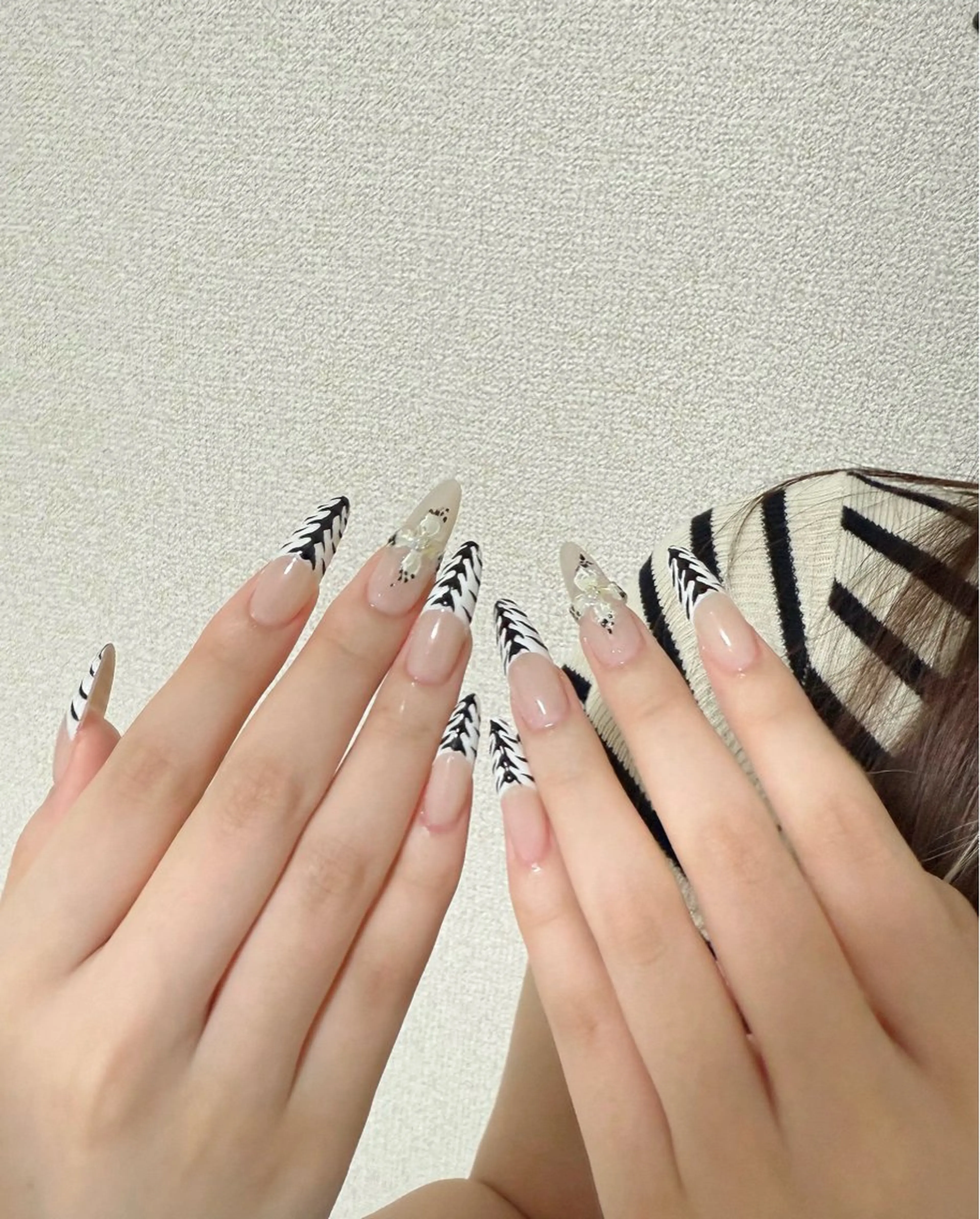【当店人気No.1🔥】💎チップ長さ出し持ち込みデザインやり放題✨の写真